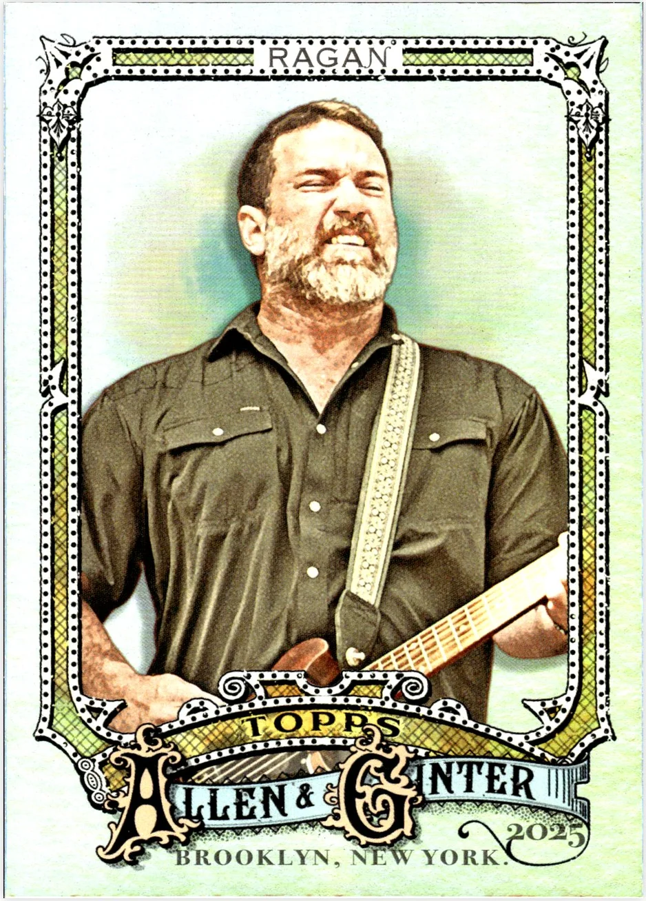 Chuck Ragan 2025 Topps Allen & Ginter #279 Silver Portrait baseball card - Front