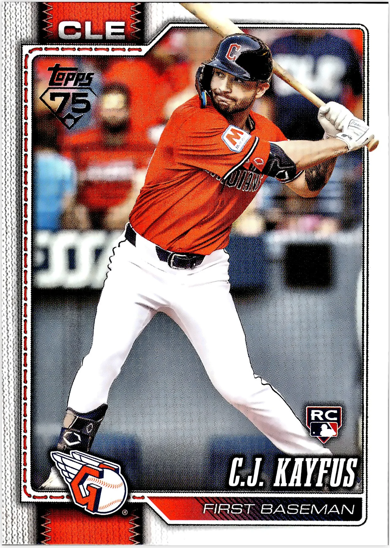 C.J. Kayfus 2026 Topps #35 baseball rookie card - Front
