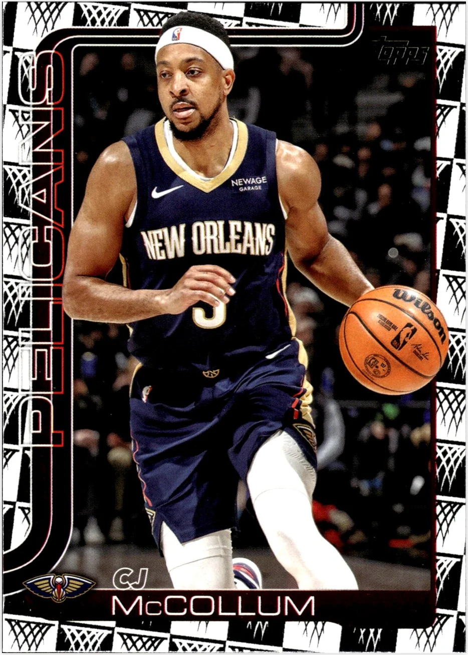 CJ McCollum 2025-26 Topps #193 Season Tip Off basketball card - Front
