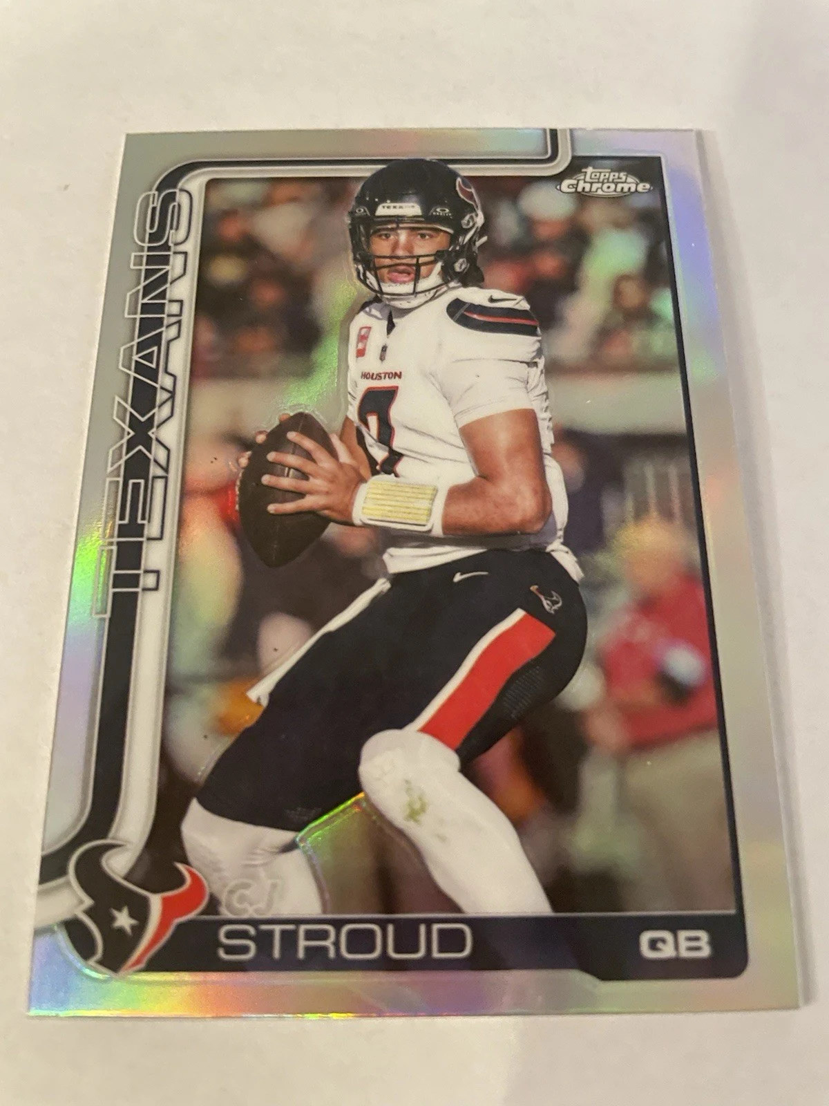 C.J. Stroud 2025 Topps Chrome Football card