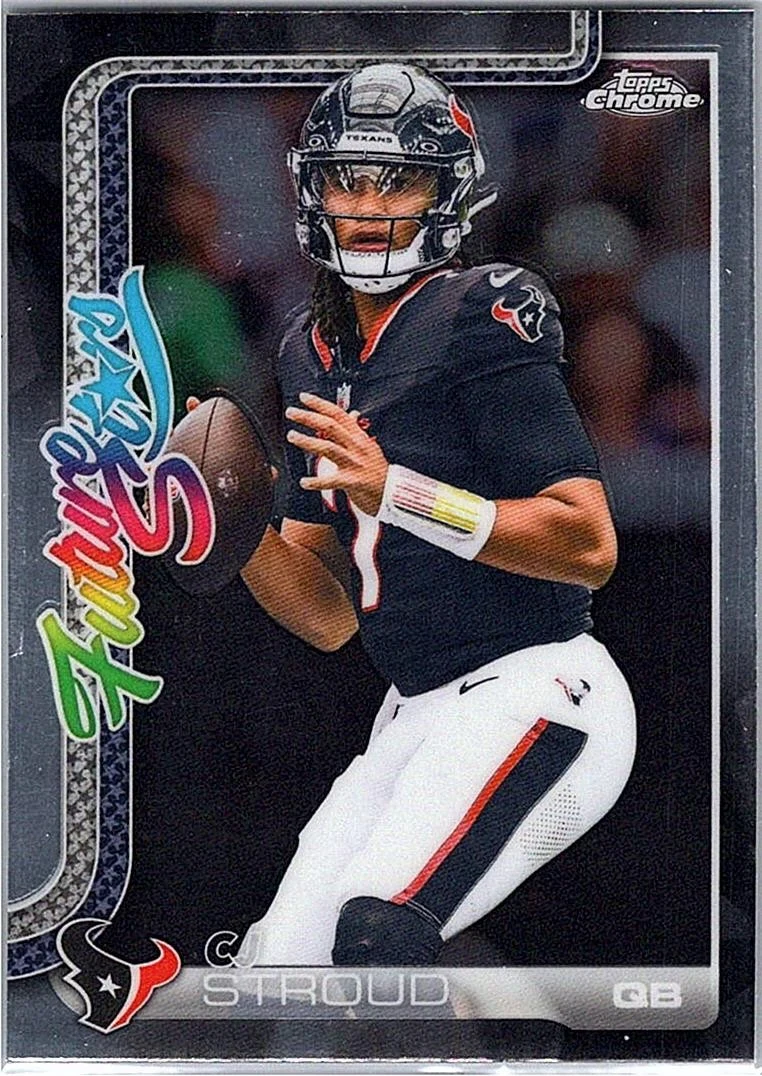 C.J. Stroud 2025 Topps Chrome Football card