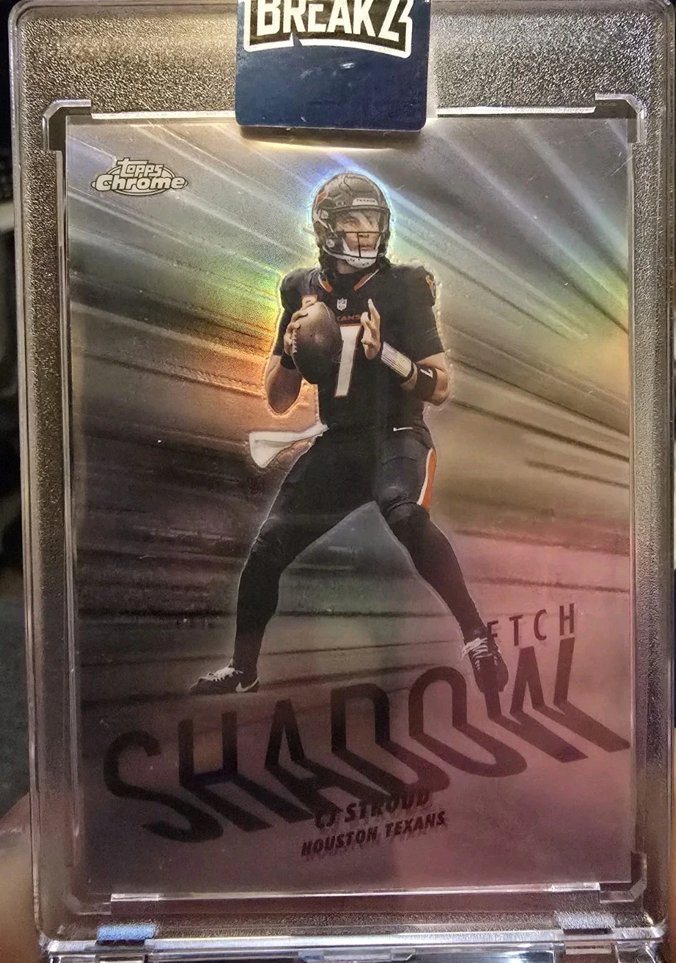 C.J. Stroud 2025 Topps Chrome Football card