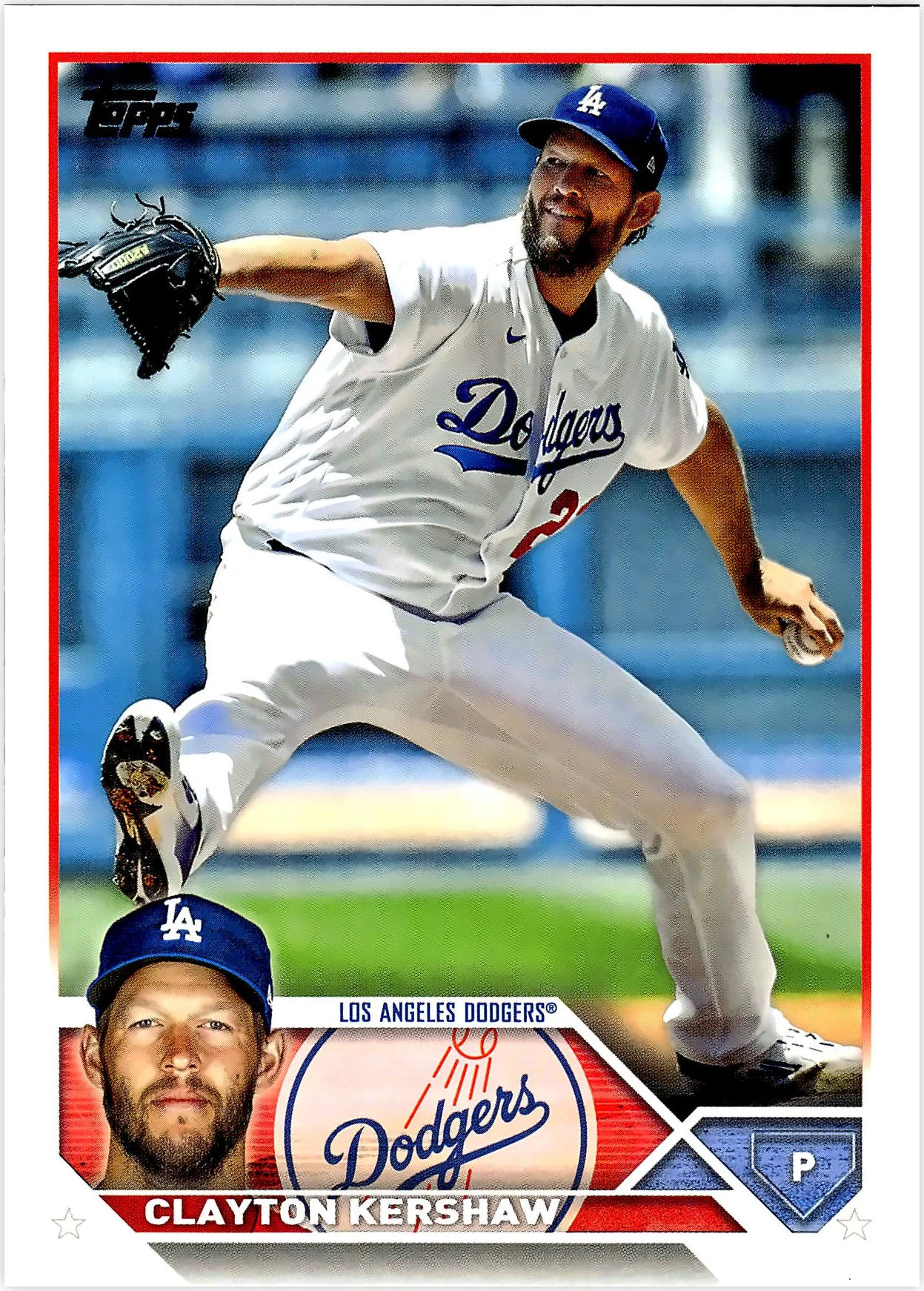 Clayton Kershaw 2023 Topps #22 baseball card - Front