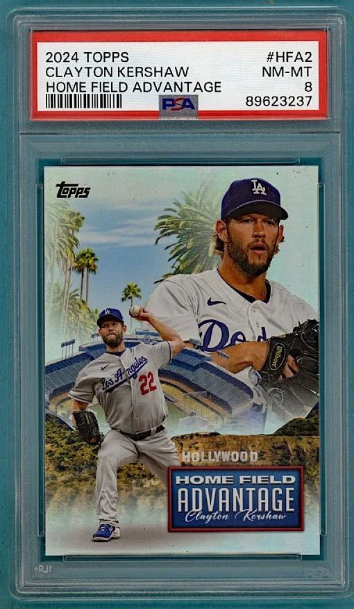 Clayton Kershaw #HFA-2 2024 Topps Baseball Home Field Advantage front