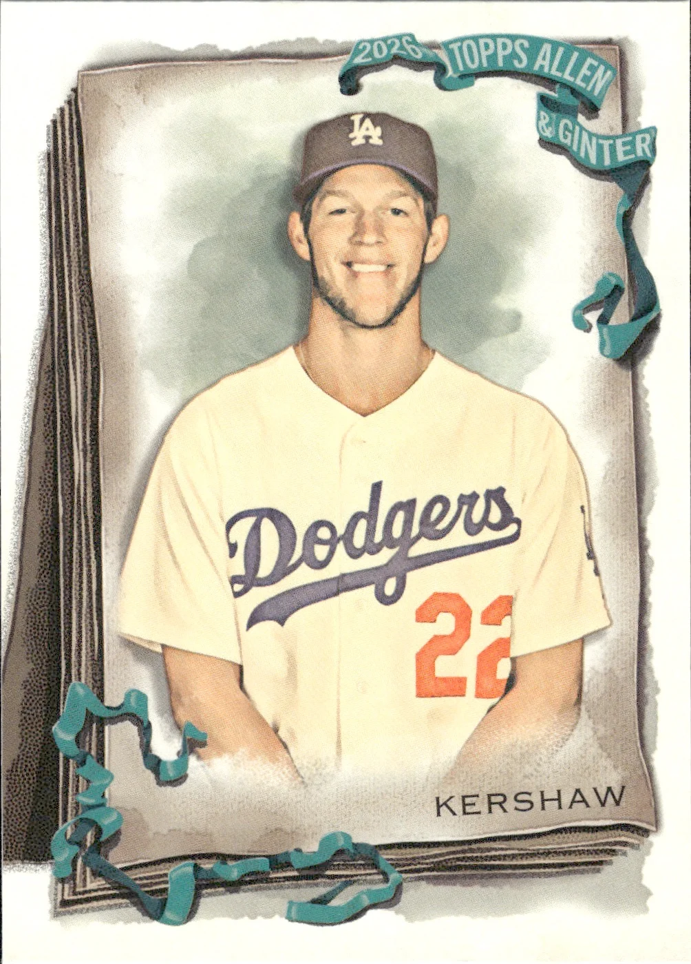 Clayton Kershaw #199 2026 Topps Allen & Ginter trading card - Front