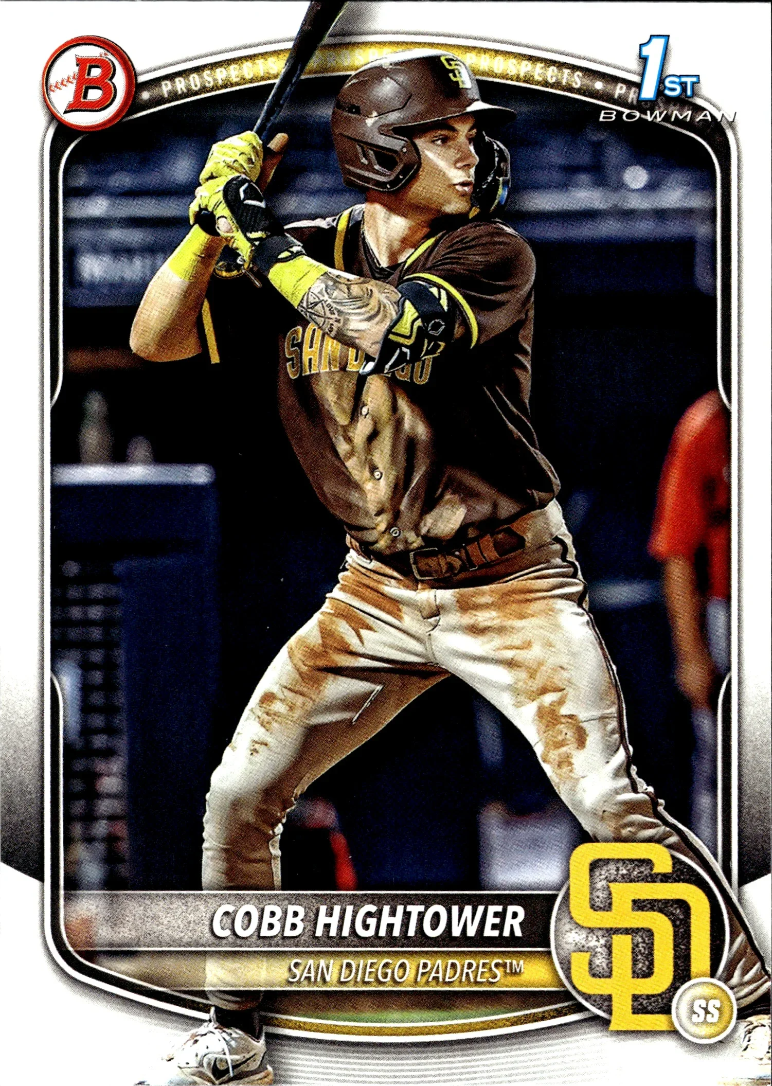 Cobb Hightower 2025 Bowman #BP-104 Prospects baseball card - Front