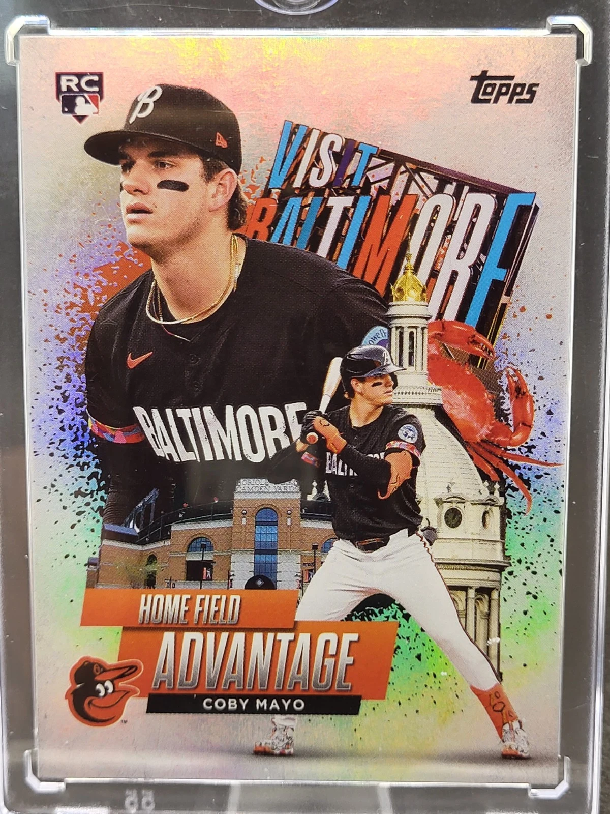 Coby Mayo #HA-14 2025 Topps Baseball Home Field Advantage front