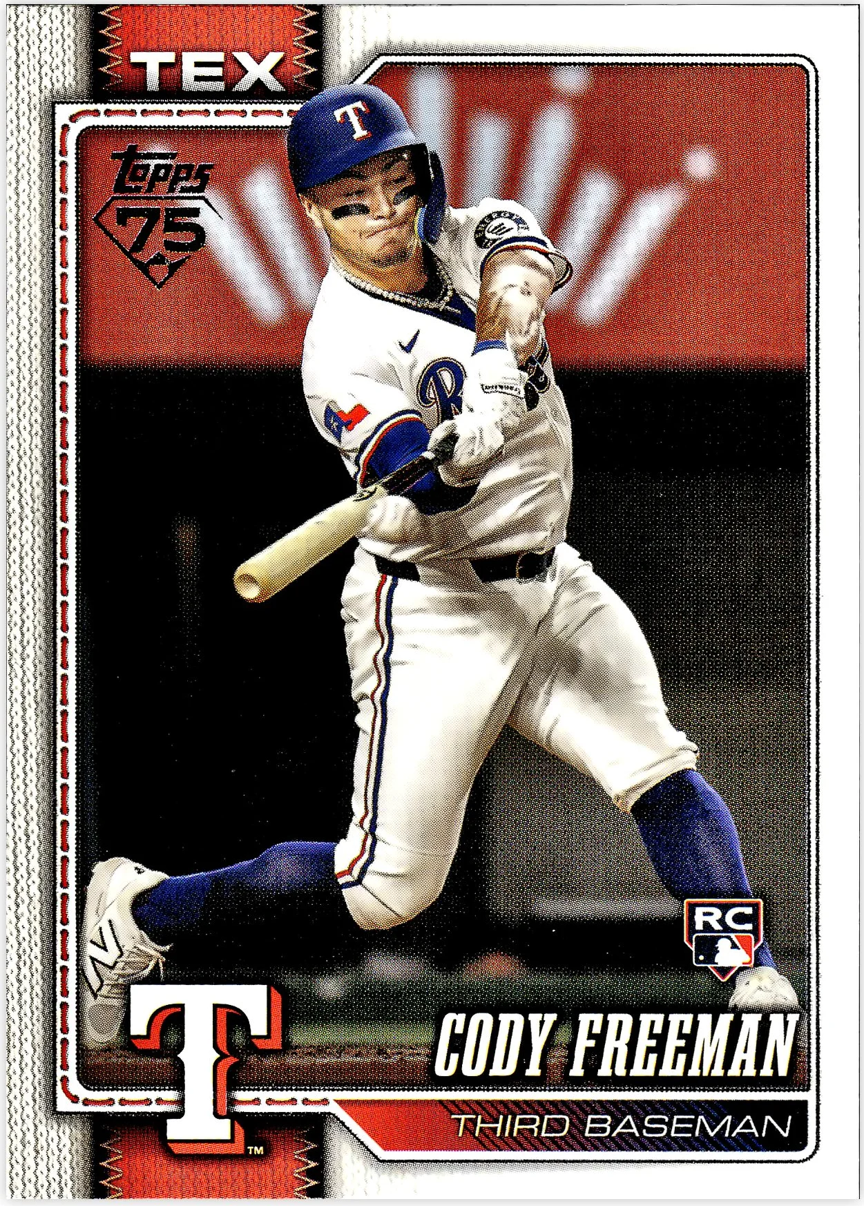 Cody Freeman 2026 Topps #224 baseball rookie card - Front