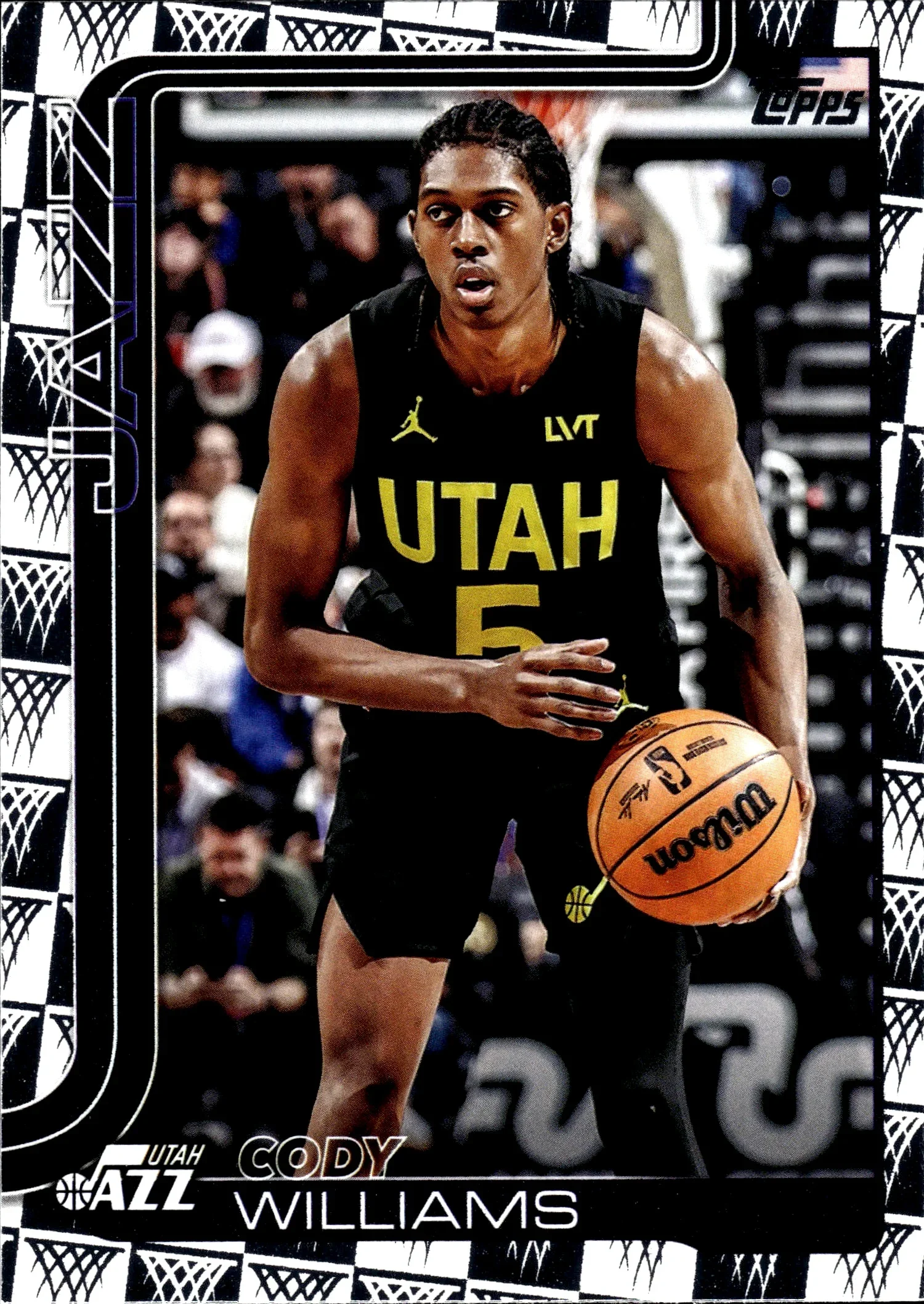 Cody Williams 2025-26 Topps #130 Season Tip Off basketball card - Front