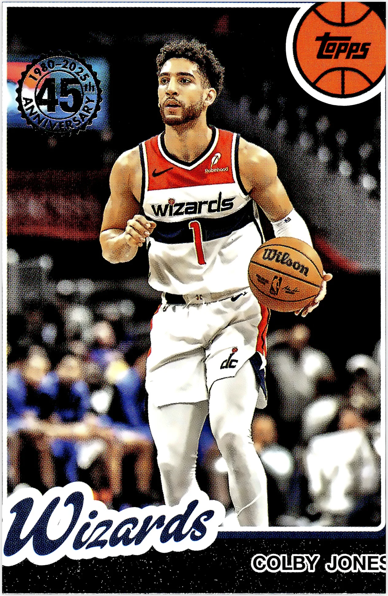 Colby Jones 2025-26 Topps #80BK-20 1980-81 Topps Basketball basketball card - Front