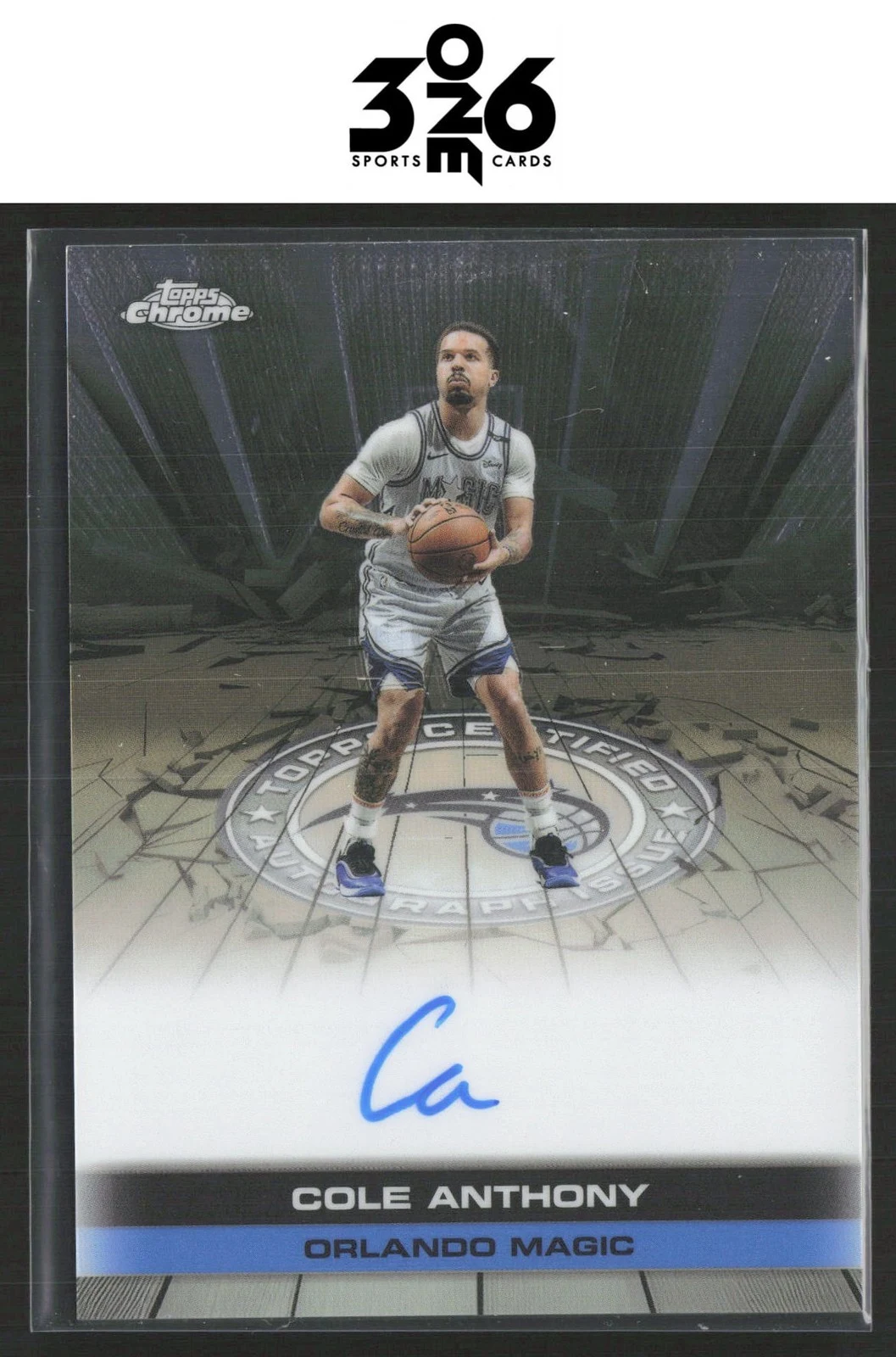Cole Anthony 2025-26 Topps Chrome card