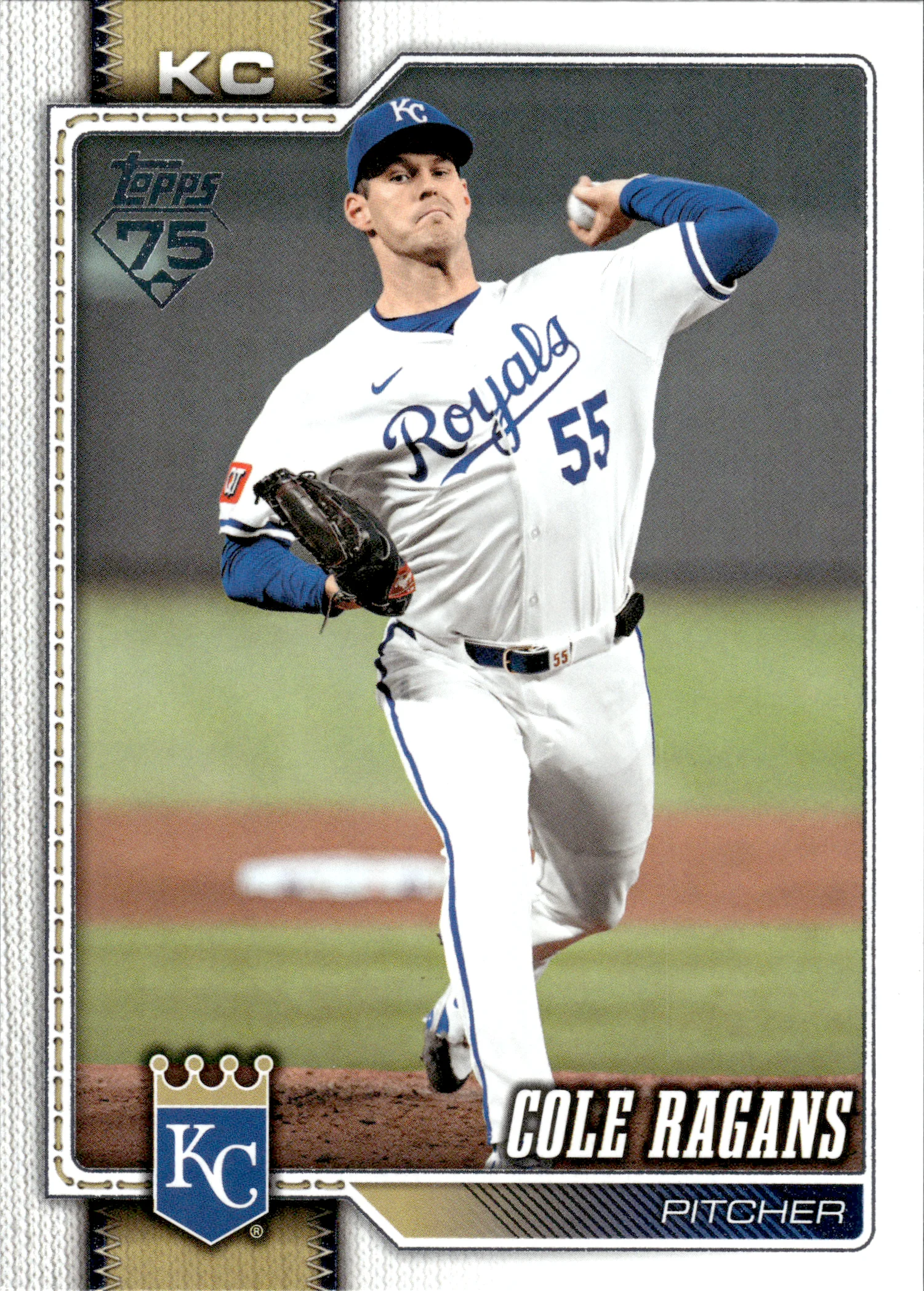 Cole Ragans #484 2026 Topps Series 2 baseball card - Front
