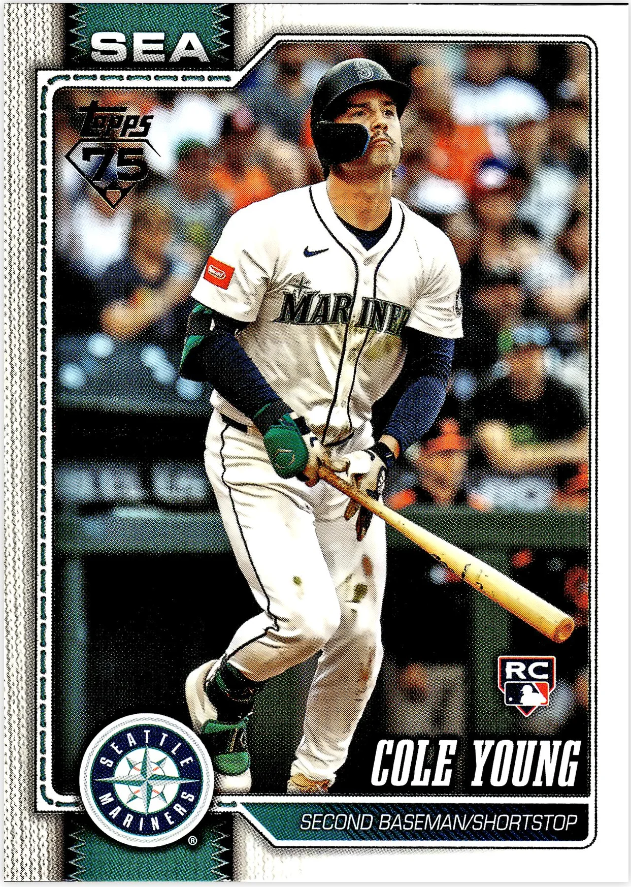 Cole Young 2026 Topps #129 baseball card - Front