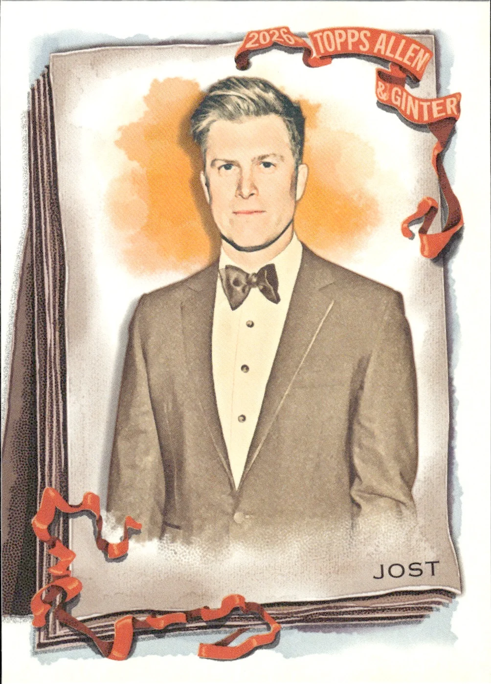 Colin Jost #216 2026 Topps Allen & Ginter The World's Champions trading card - Front