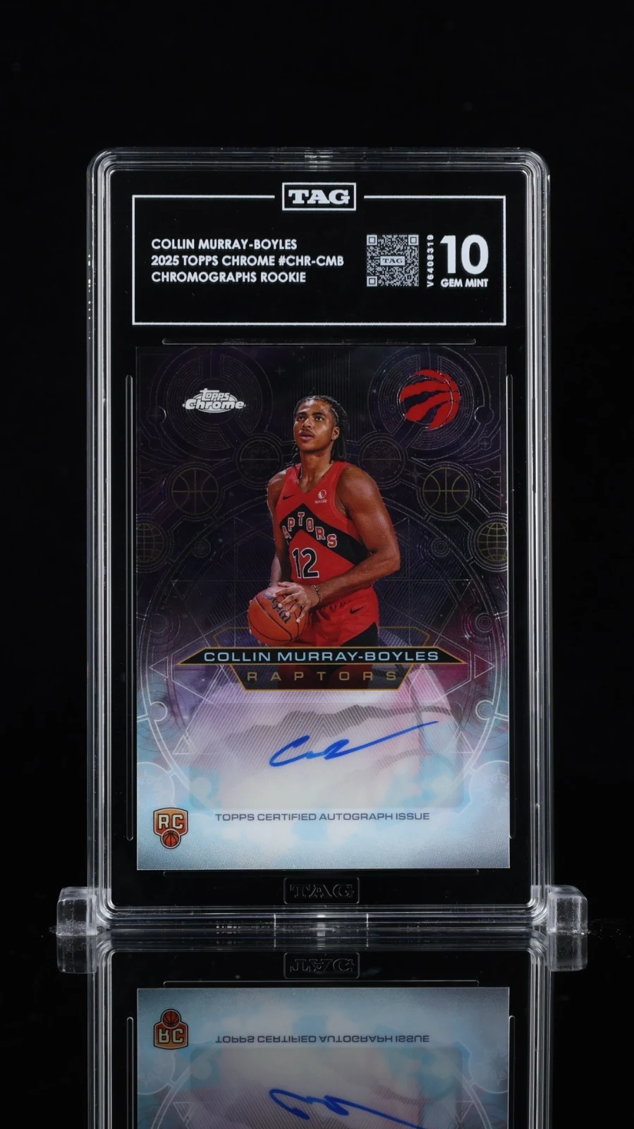 Collin Murray-Boyles 2025 Topps Chrome Basketball card