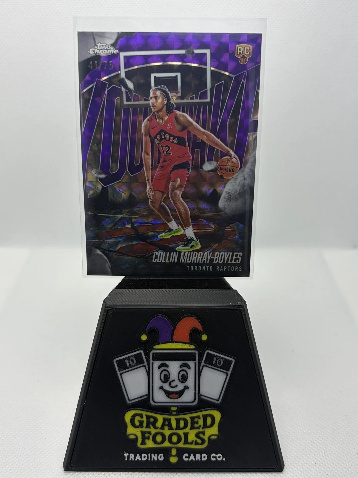 Collin Murray-Boyles 2025 Topps Chrome Basketball card