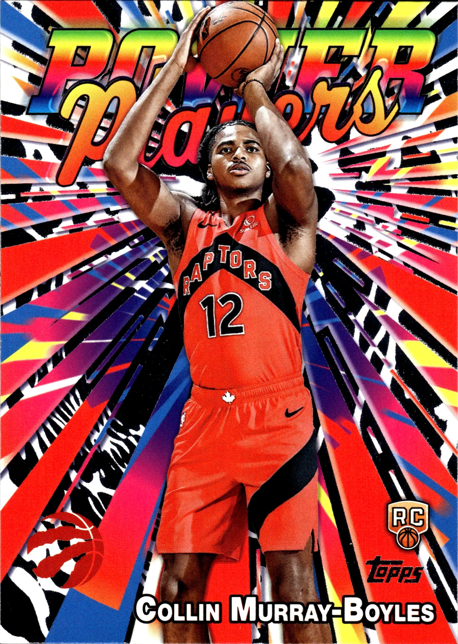 Collin Murray-Boyles 2025-26 Topps #PP-19 Power Players basketball card - Front