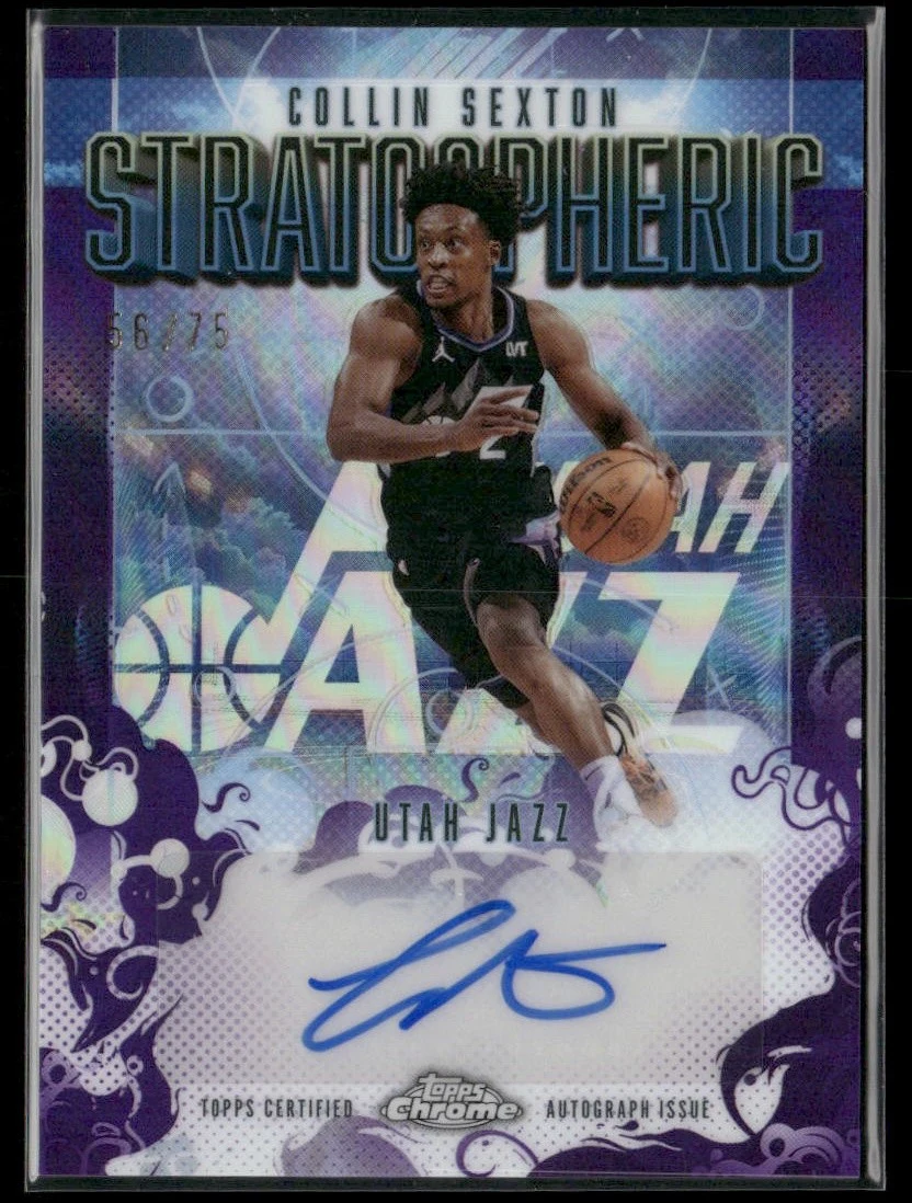 Collin Sexton 2025-26 Topps Chrome card