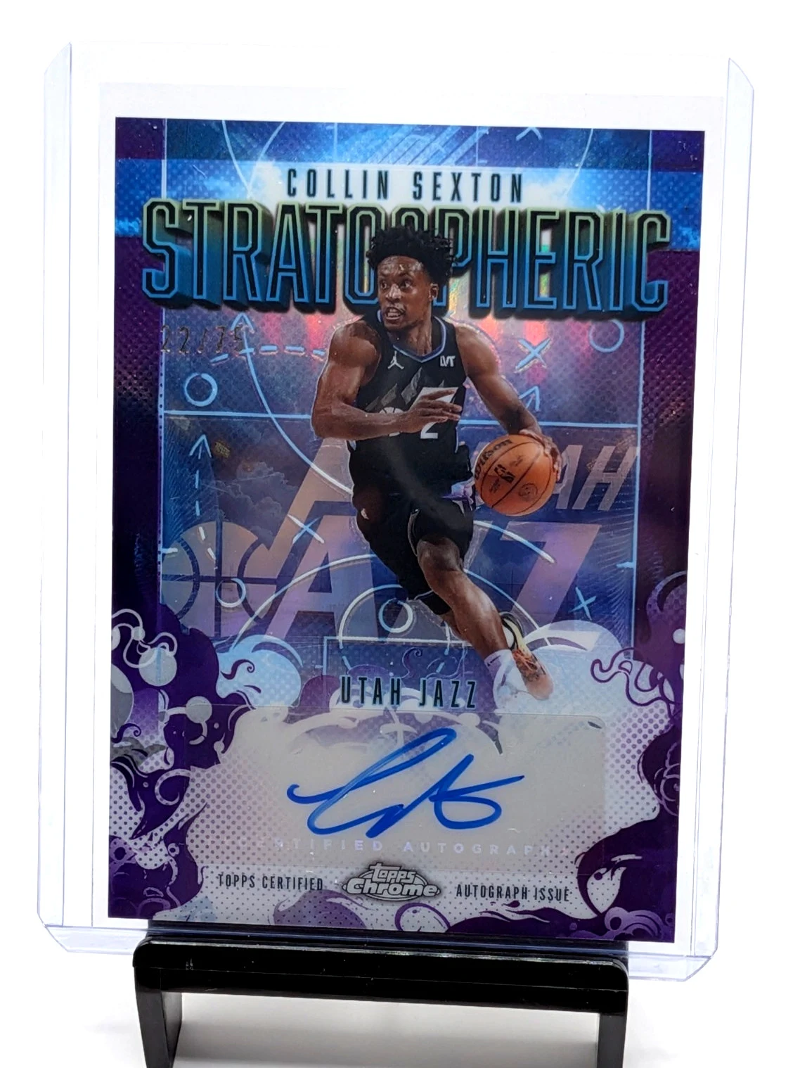 Collin Sexton 2025 Topps Chrome Basketball card