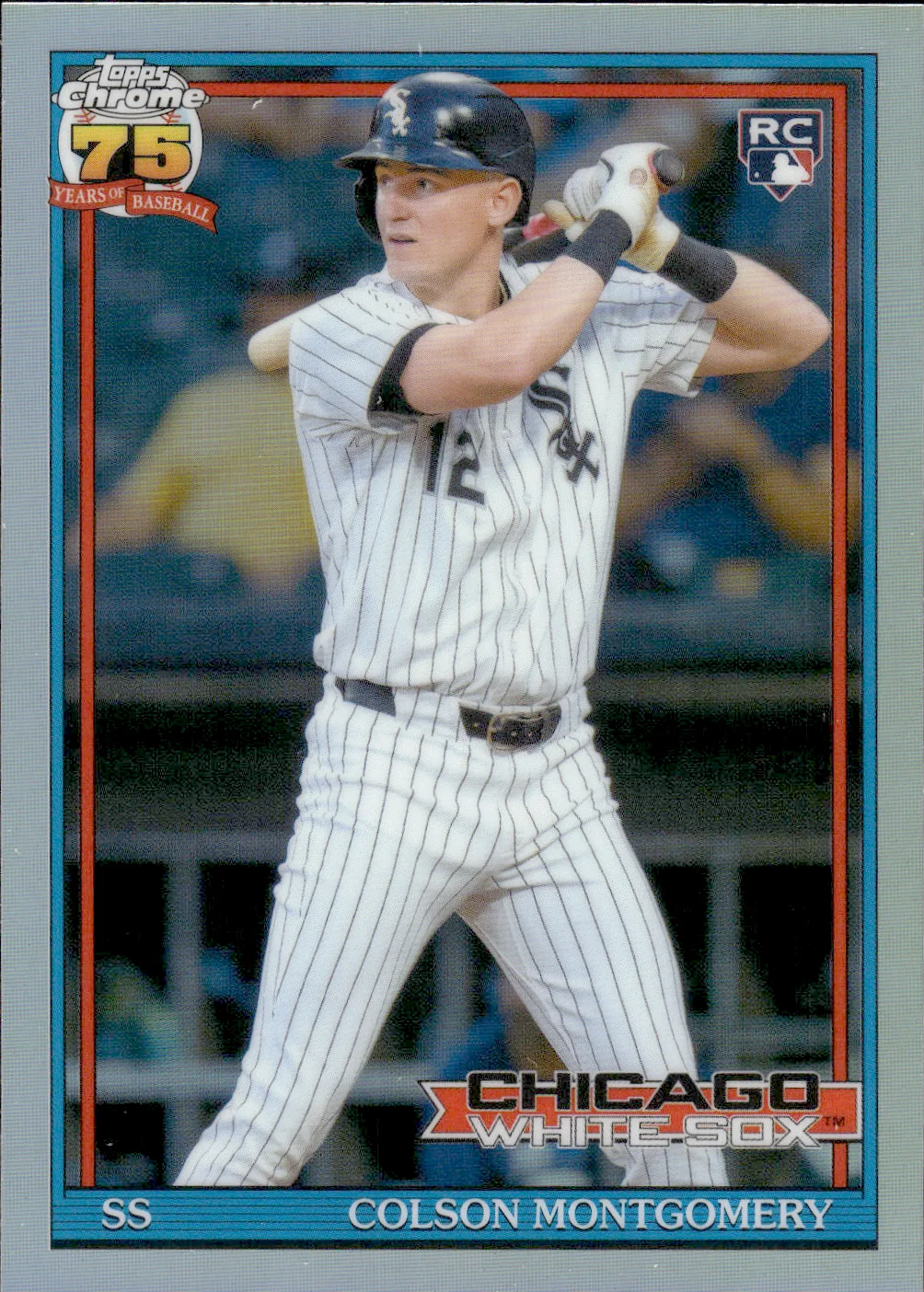 Colson Montgomery #91CB-16 Rookie Card 2026 Topps Chrome Baseball 1991 Insert baseball rookie card - Front