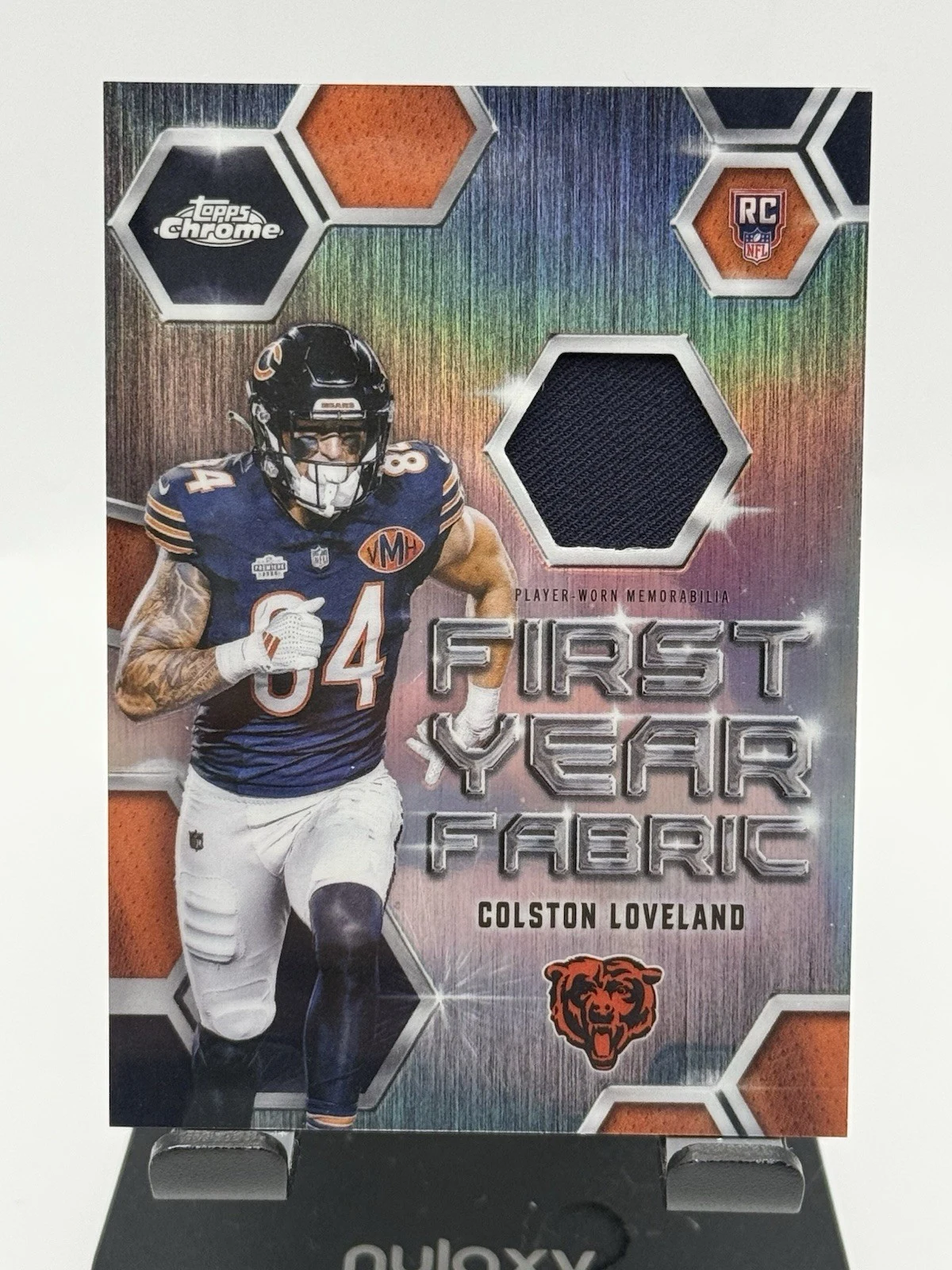 Colston Loveland 2025 Topps Chrome Football card