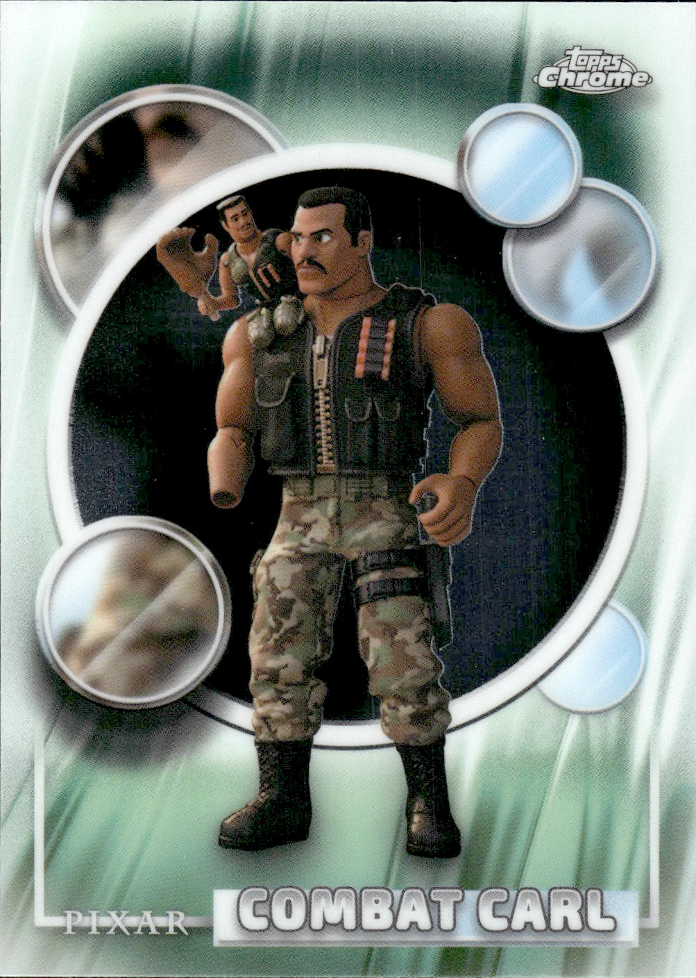 Combat Carl #190 2026 Topps Disney Chrome trading card - Front