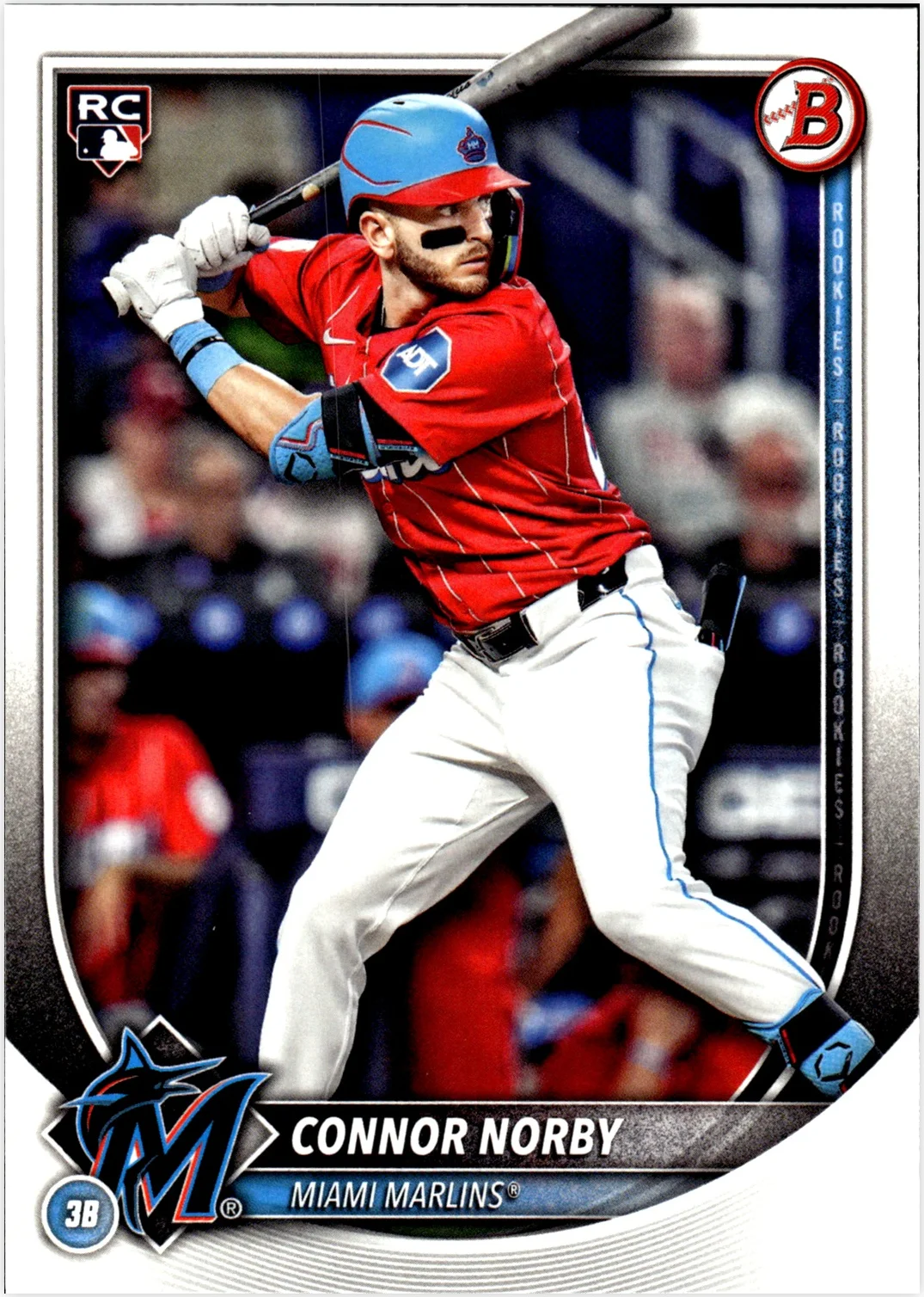 Connor Norby 2025 Bowman #46 baseball rookie card - Front