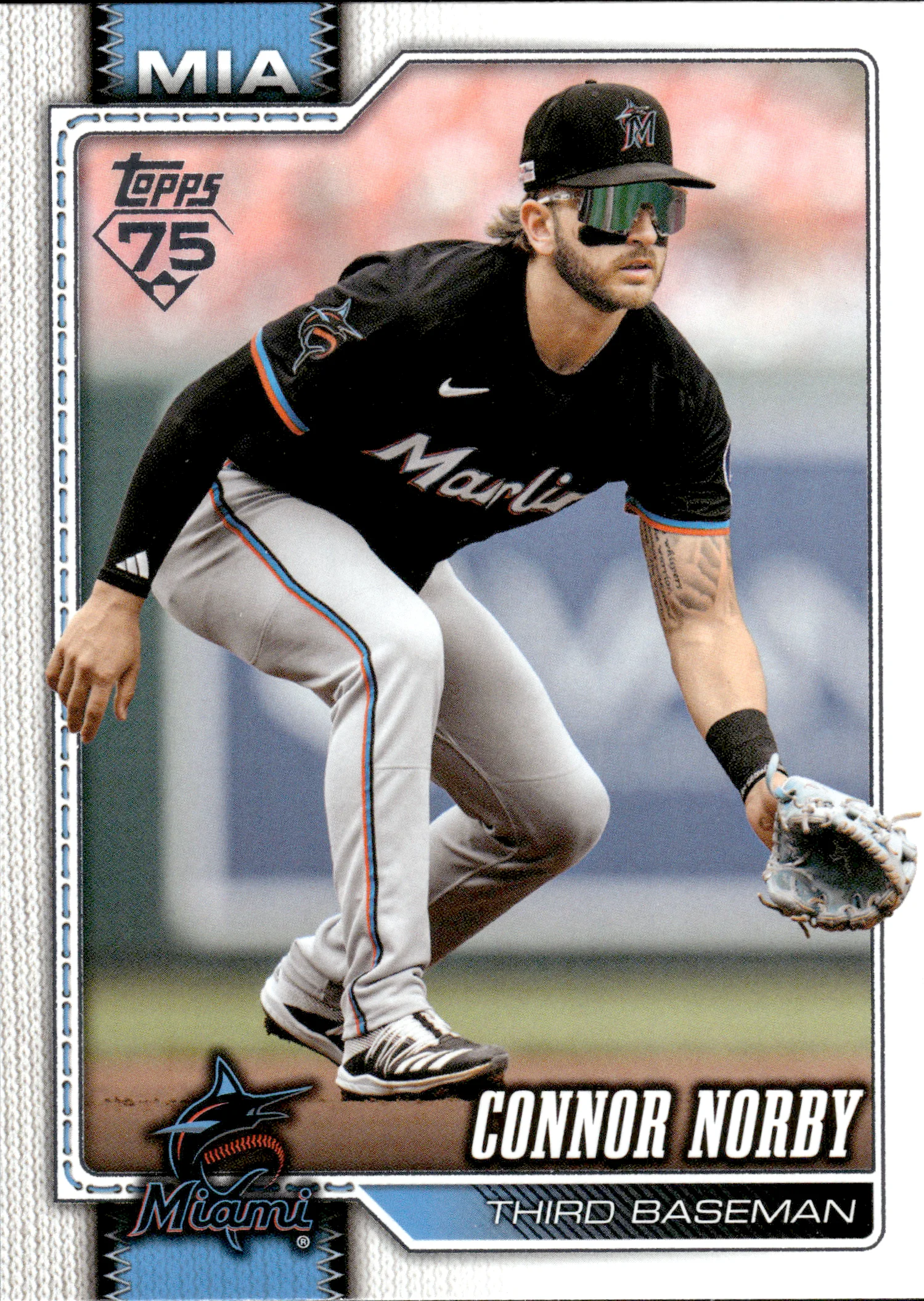 Connor Norby #695 2026 Topps Series 2 Baseball baseball card - Front