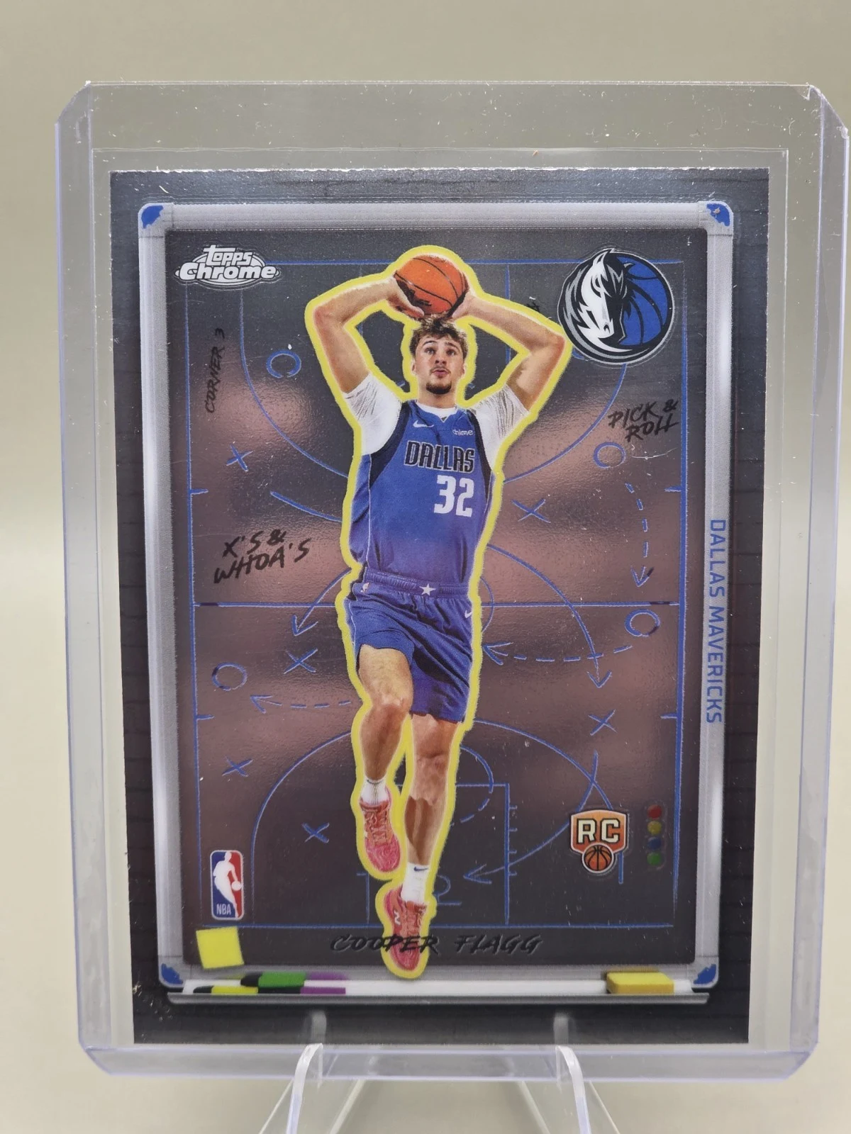 Cooper Flagg 2025 Topps Chrome Basketball card