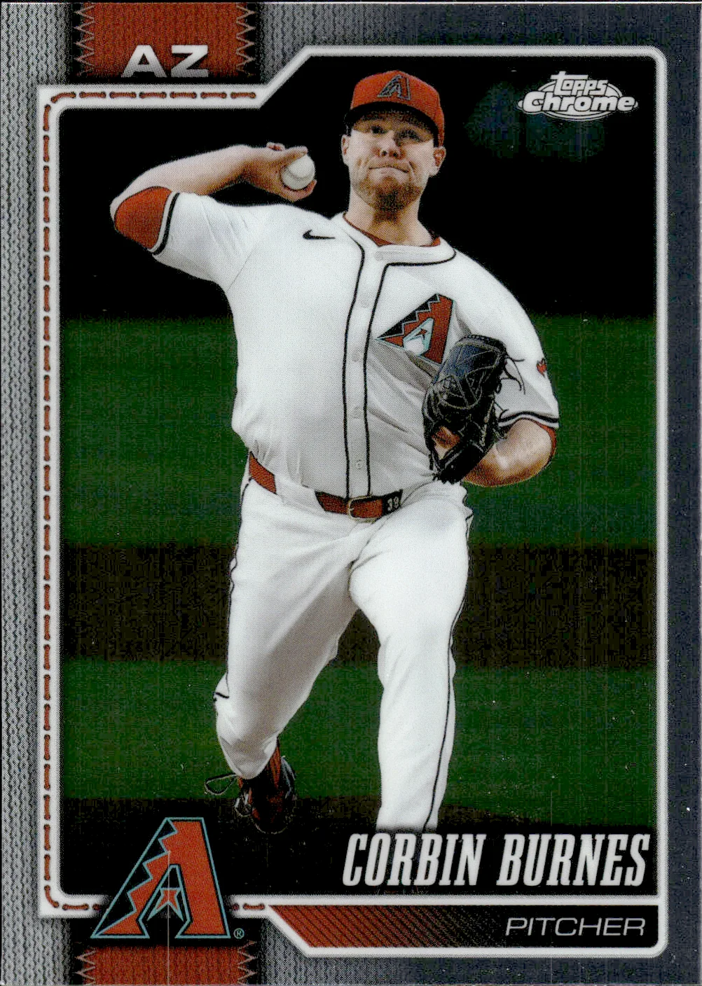 Corbin Burnes #237 2026 Topps Chrome Baseball baseball card - Front