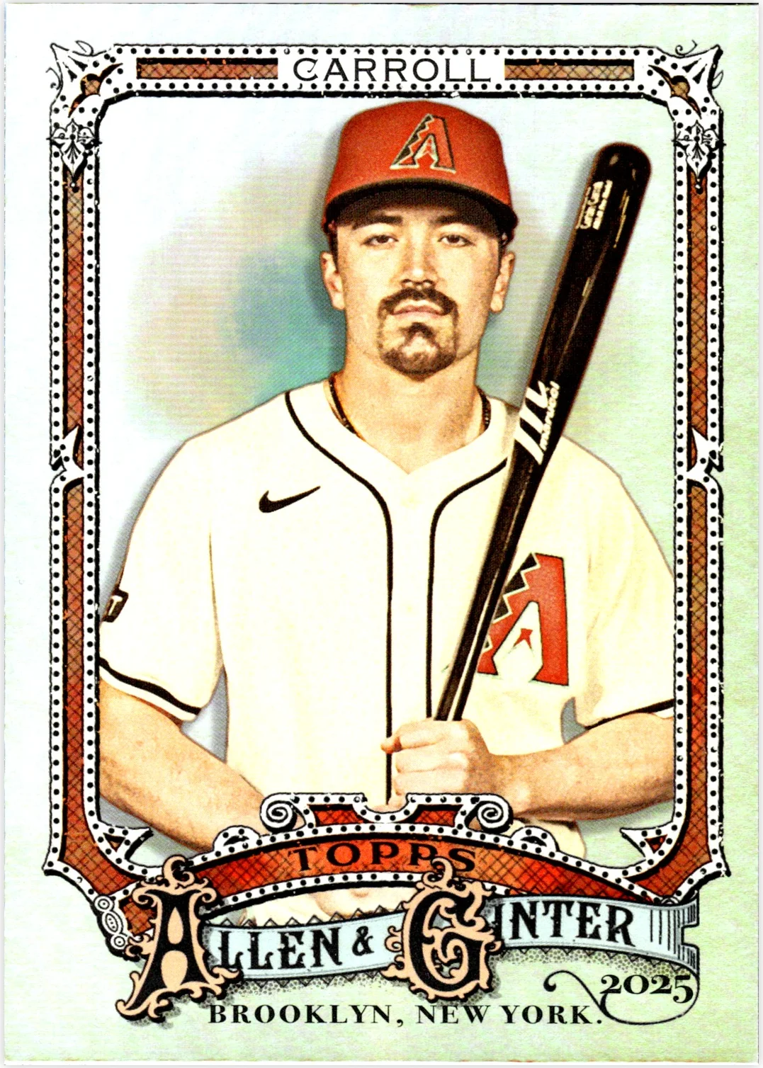 Corbin Carroll 2025 Topps Allen & Ginter #10 Silver Portrait baseball card - Front