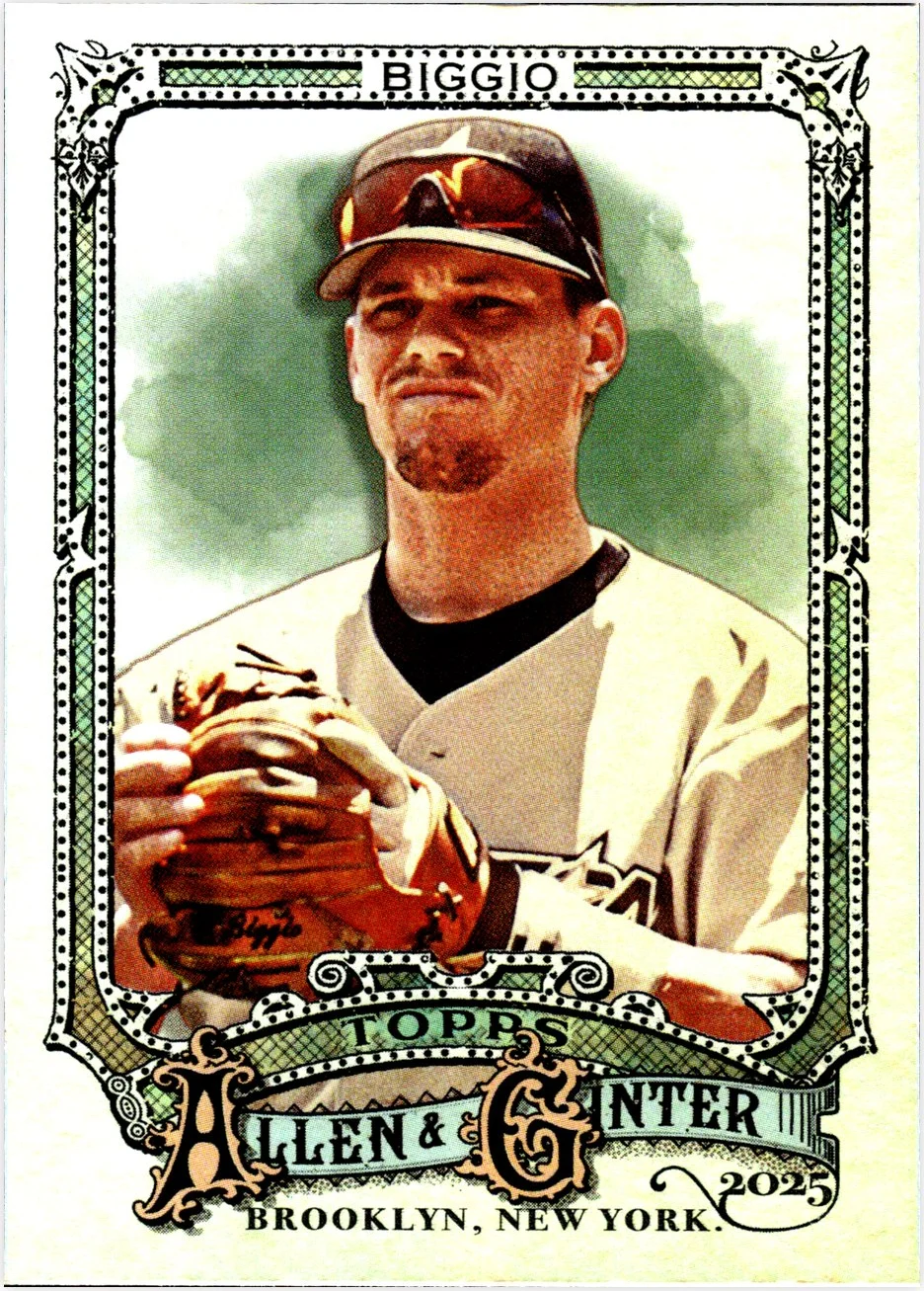 Craig Biggio 2025 Topps Allen & Ginter #346 Silver Portrait baseball card - Front