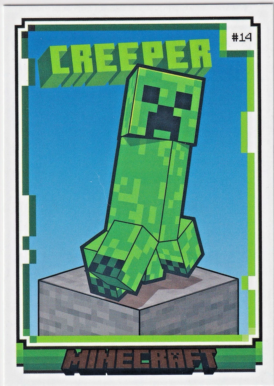 Creeper #14 2024 Panini Minecraft Non-Sports front