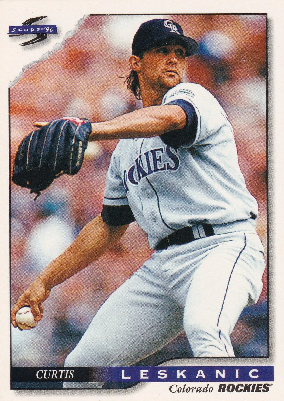 Curtis Leskanic 1996 Score #485 baseball card - Front