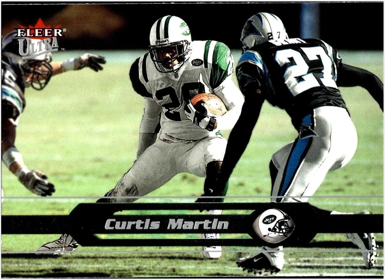 Curtis Martin 2002 Ultra #199 football card - Front