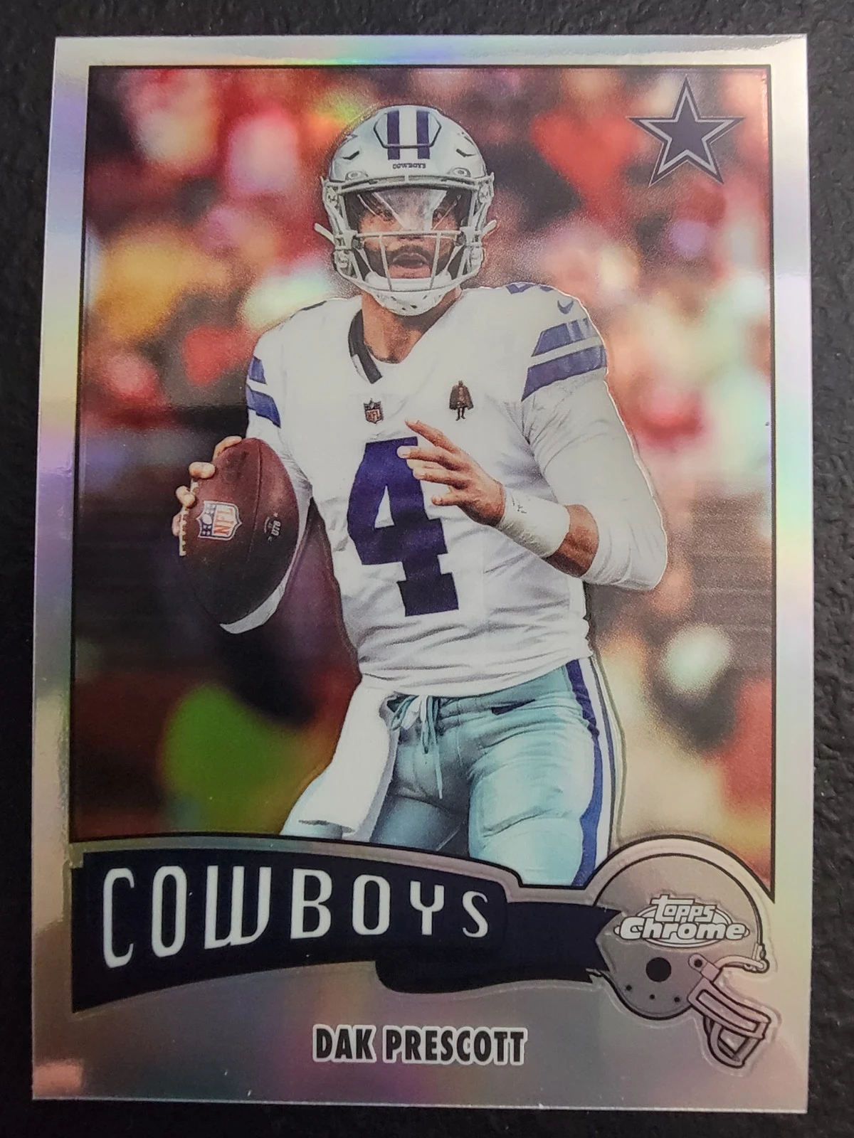 Dak Prescott 2025 Topps Chrome Football card
