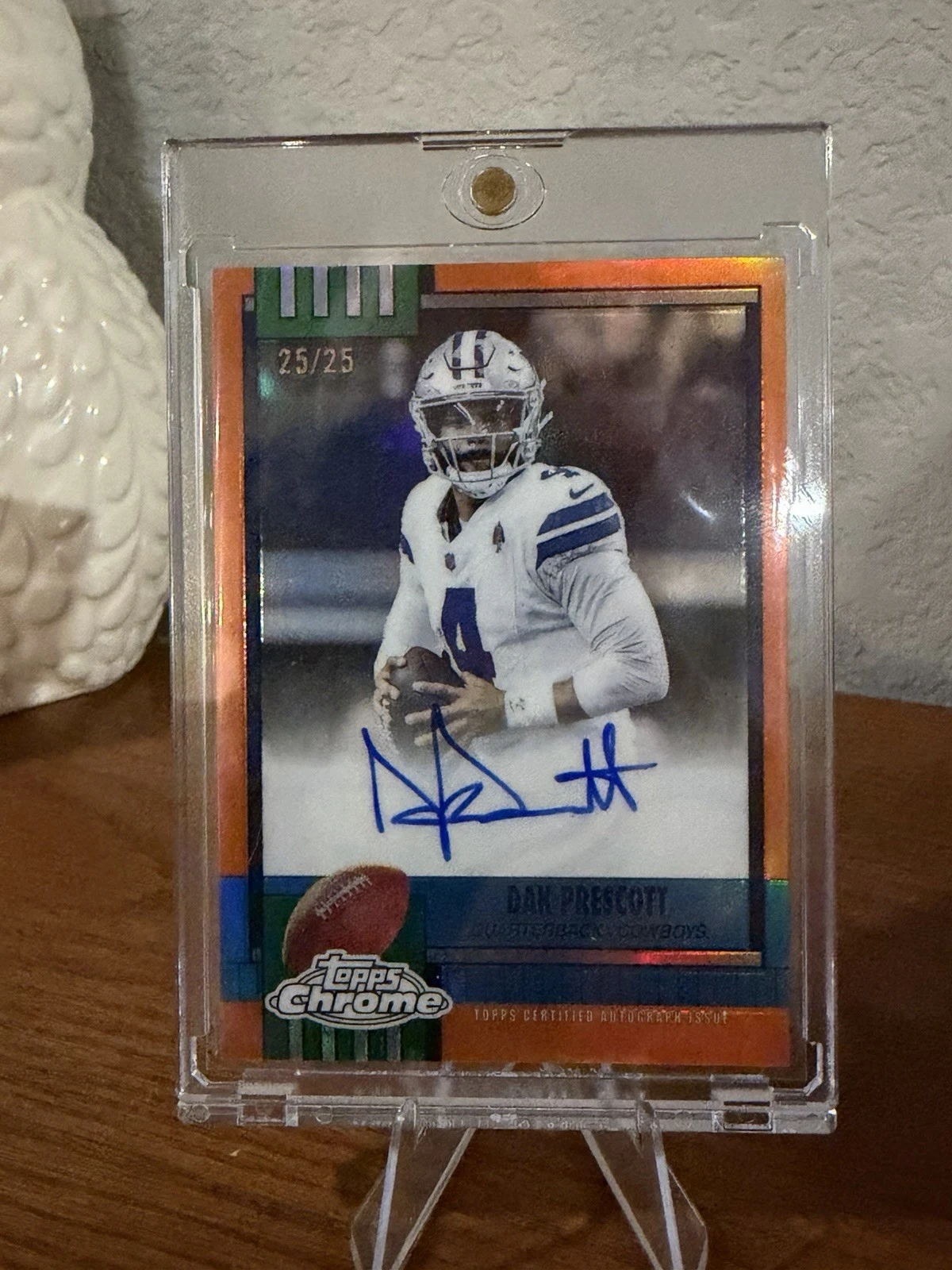 Dak Prescott 2025 Topps Chrome Football card