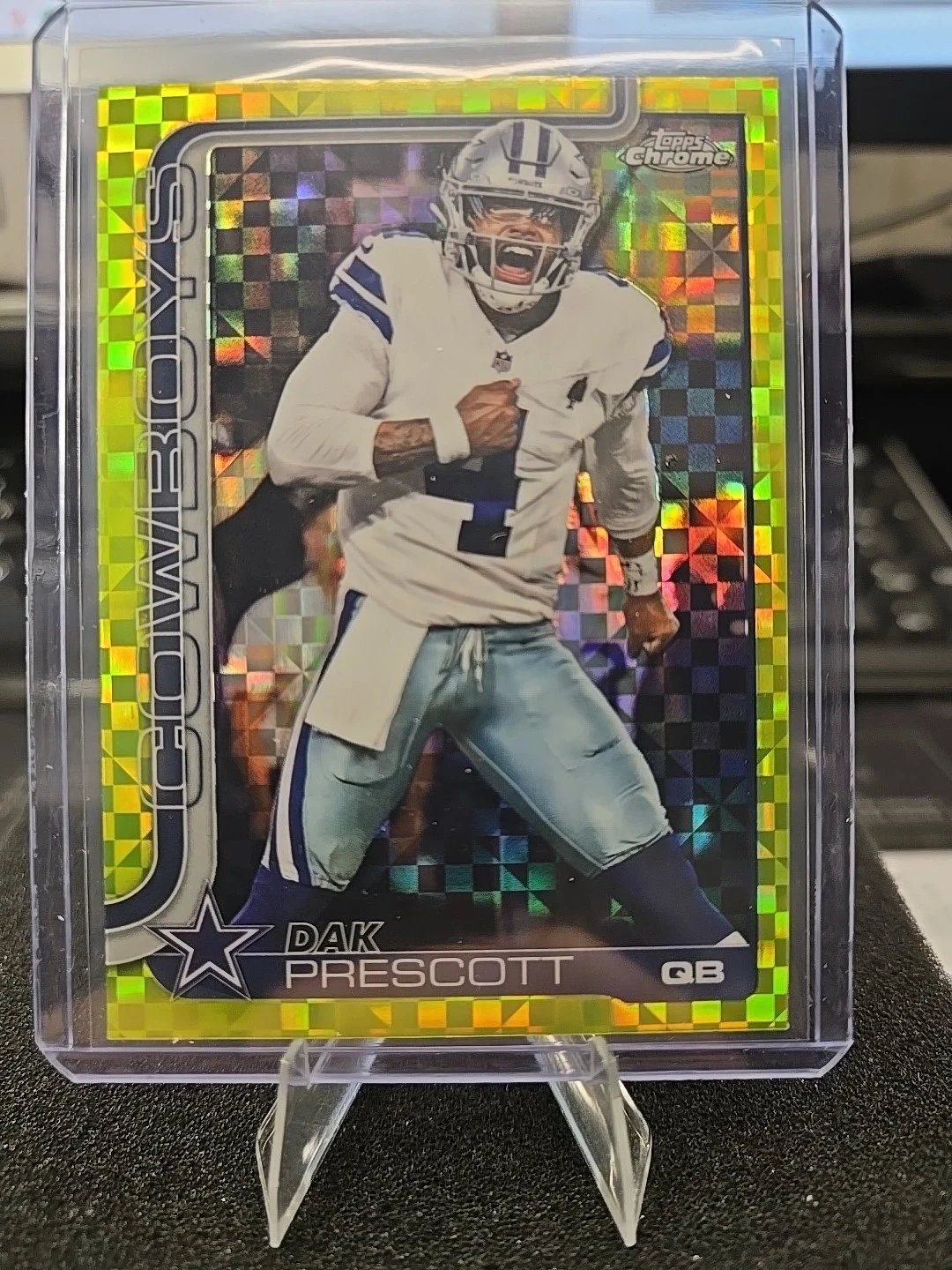 Dak Prescott 2025 Topps Chrome Football card