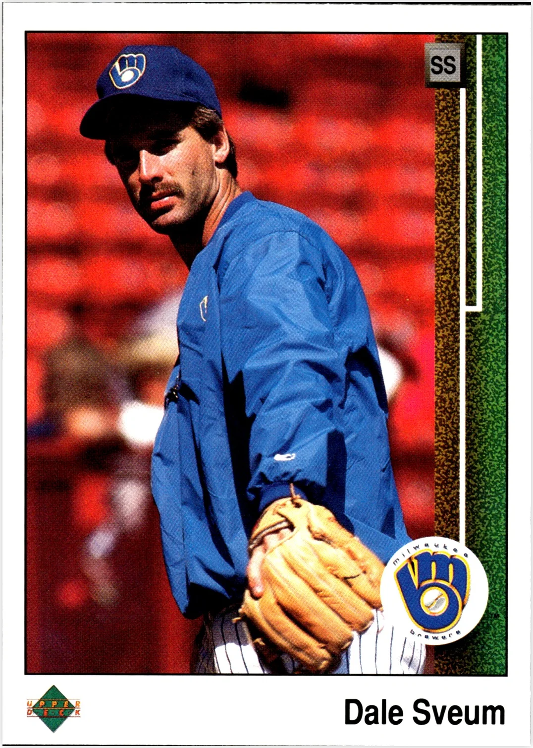 Dale Sveum 1989 Upper Deck #421 baseball card - Front