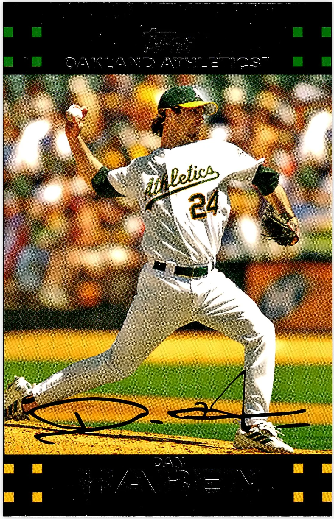 Dan Haren 2007 Topps #424 baseball card - Front