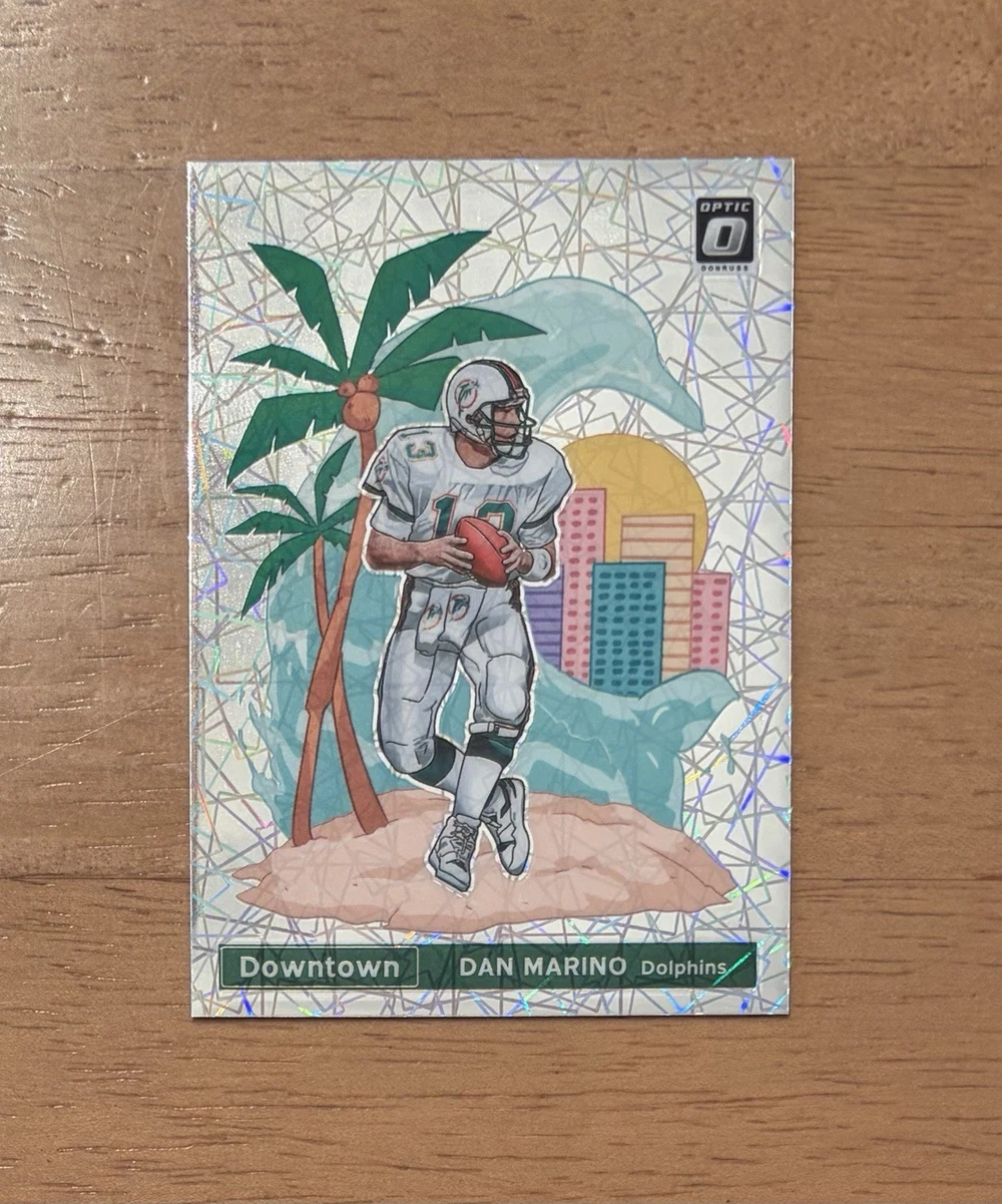 Dan Marino #DT-2 2021 Donruss Optic Football Downtown front