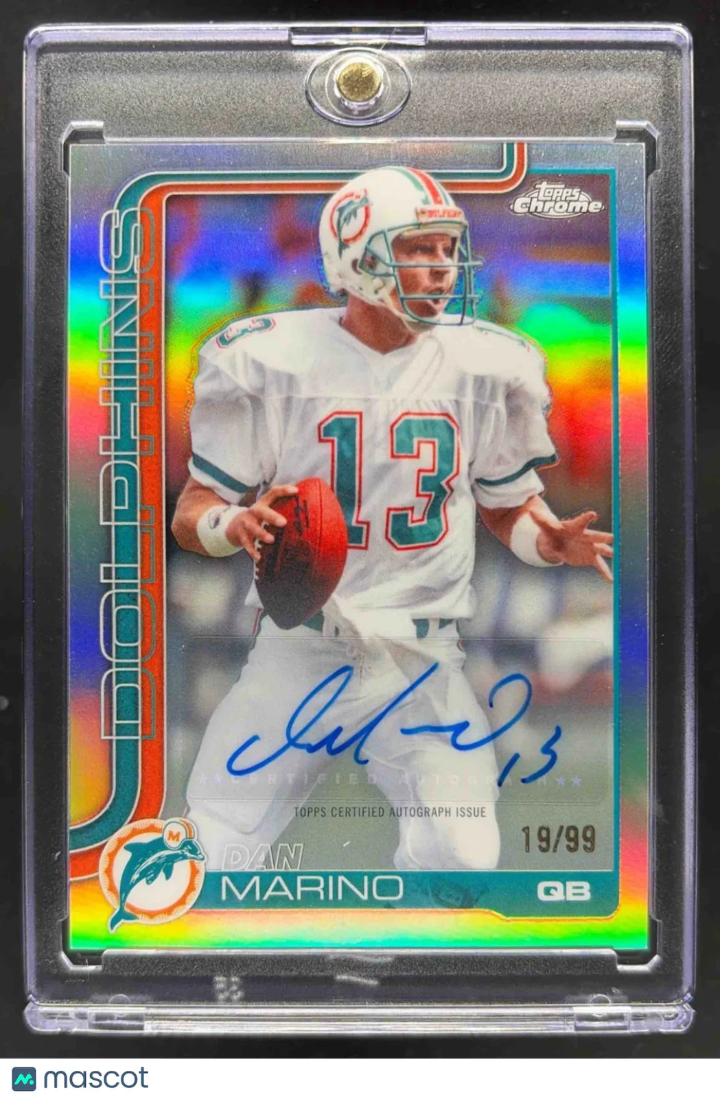Dan Marino 2025 Topps Chrome Football card