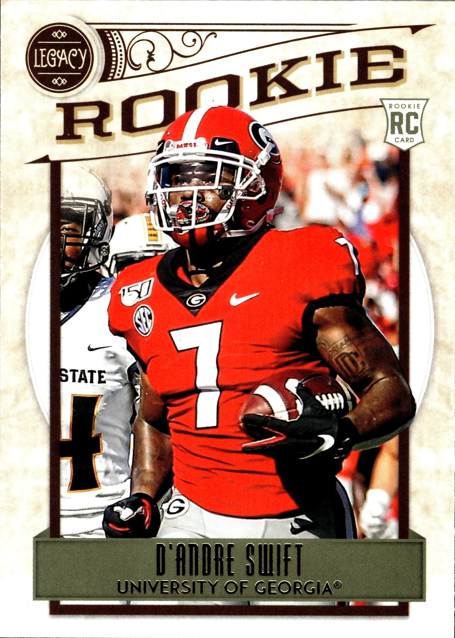D'Andre Swift 2020 Panini Legacy #153 football rookie card - Front