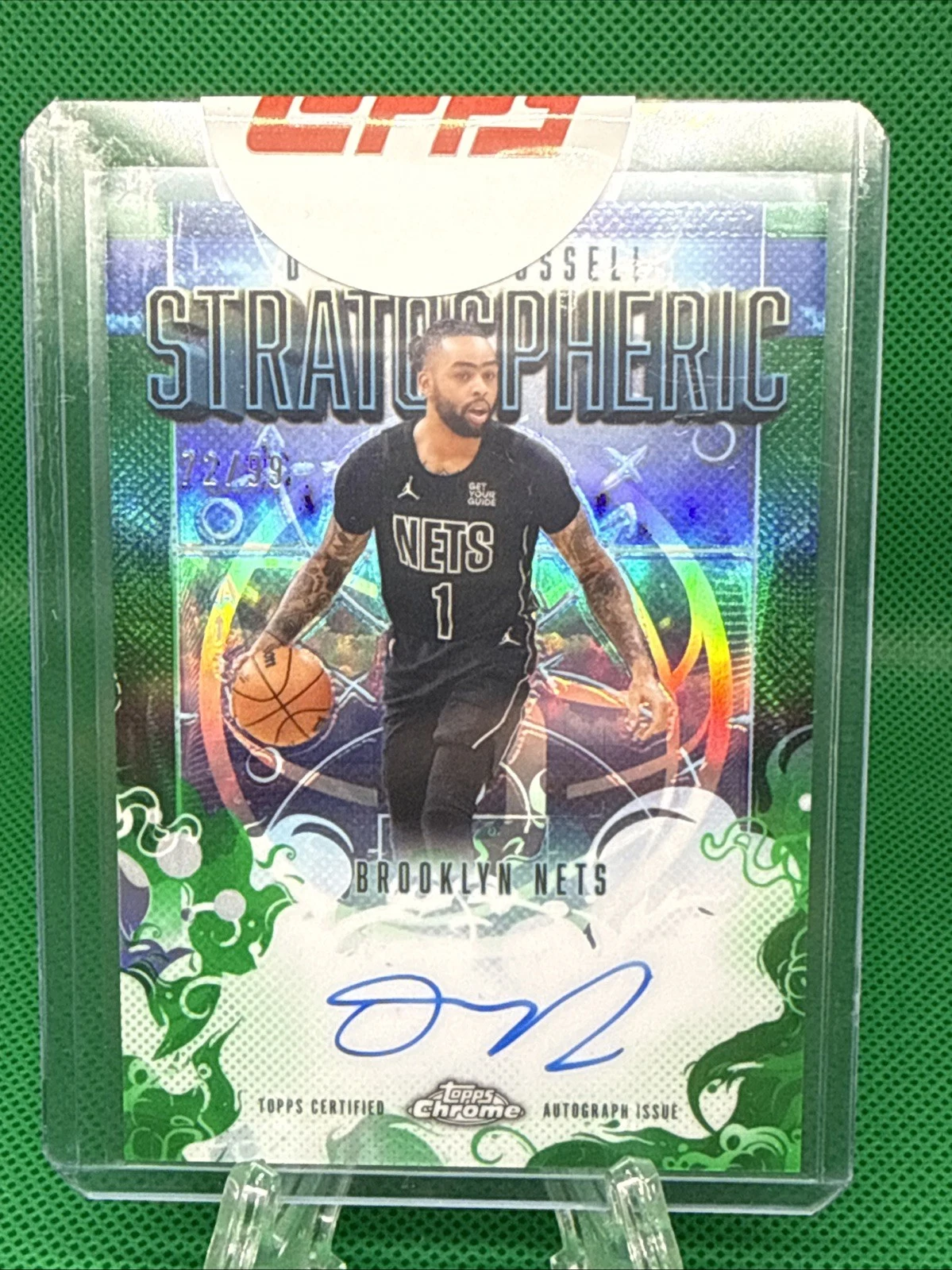 D'Angelo Russell 2025-26 Topps Chrome card