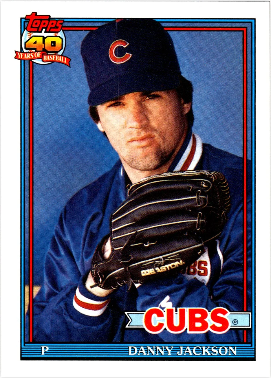 Danny Jackson 1991 Topps Traded #59T baseball card - Front