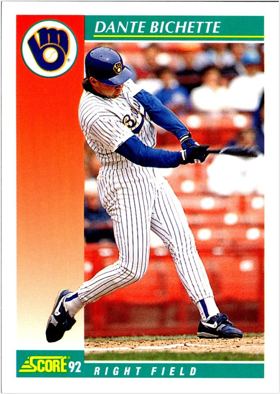 Dante Bichette 1992 Score #316 baseball card - Front