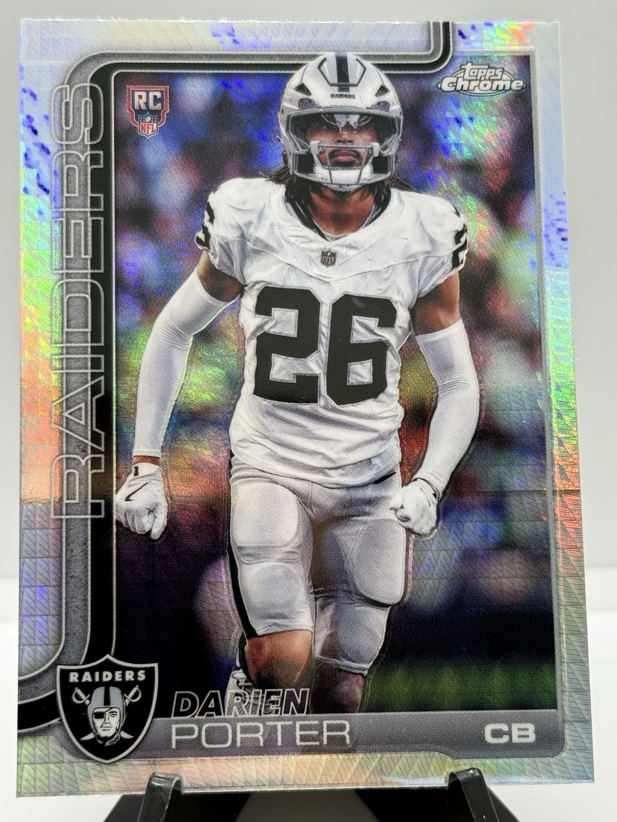 Darien Porter 2025 Topps Chrome Football card