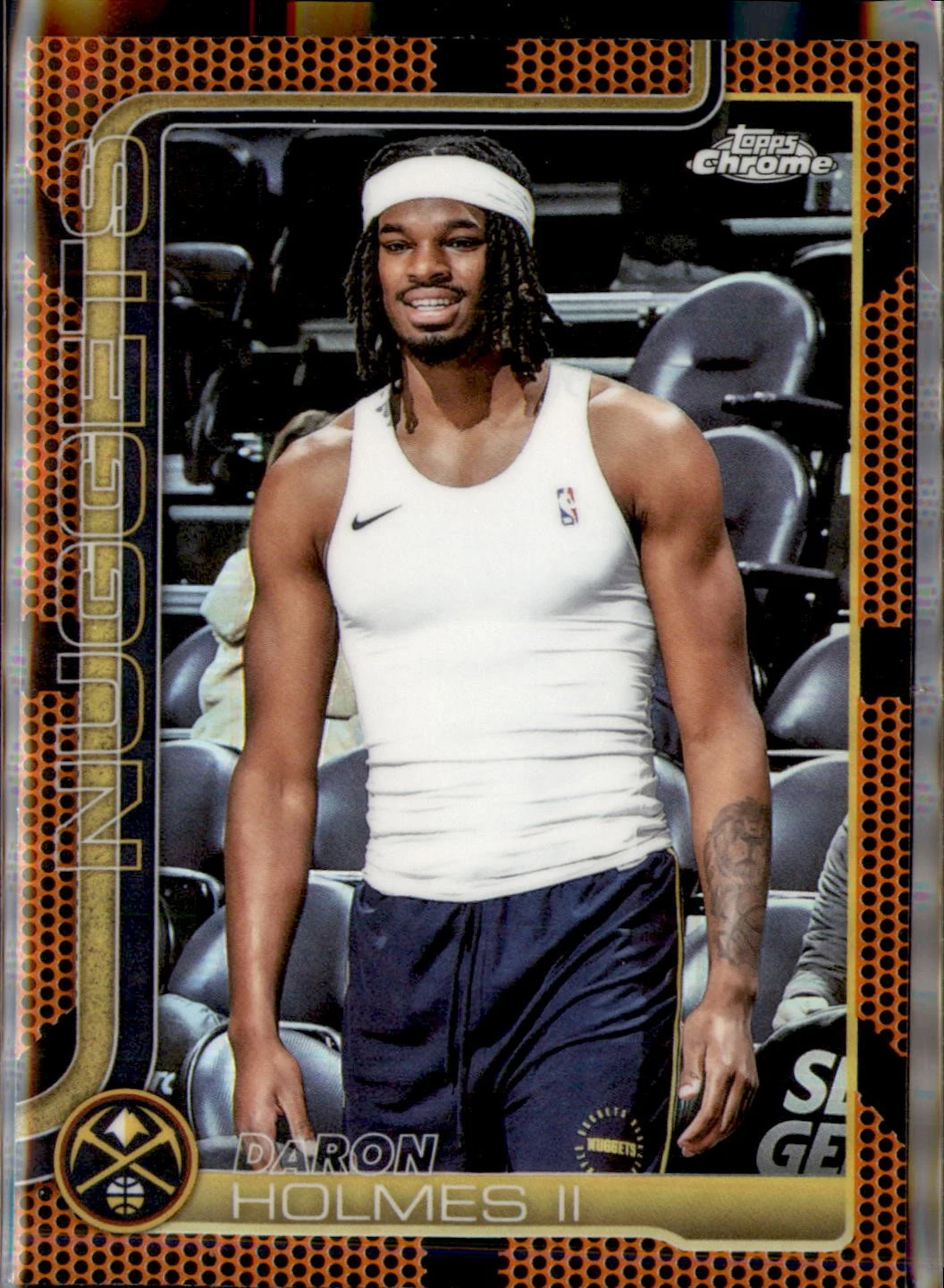 DaRon Holmes II 2025-26 Topps Chrome card