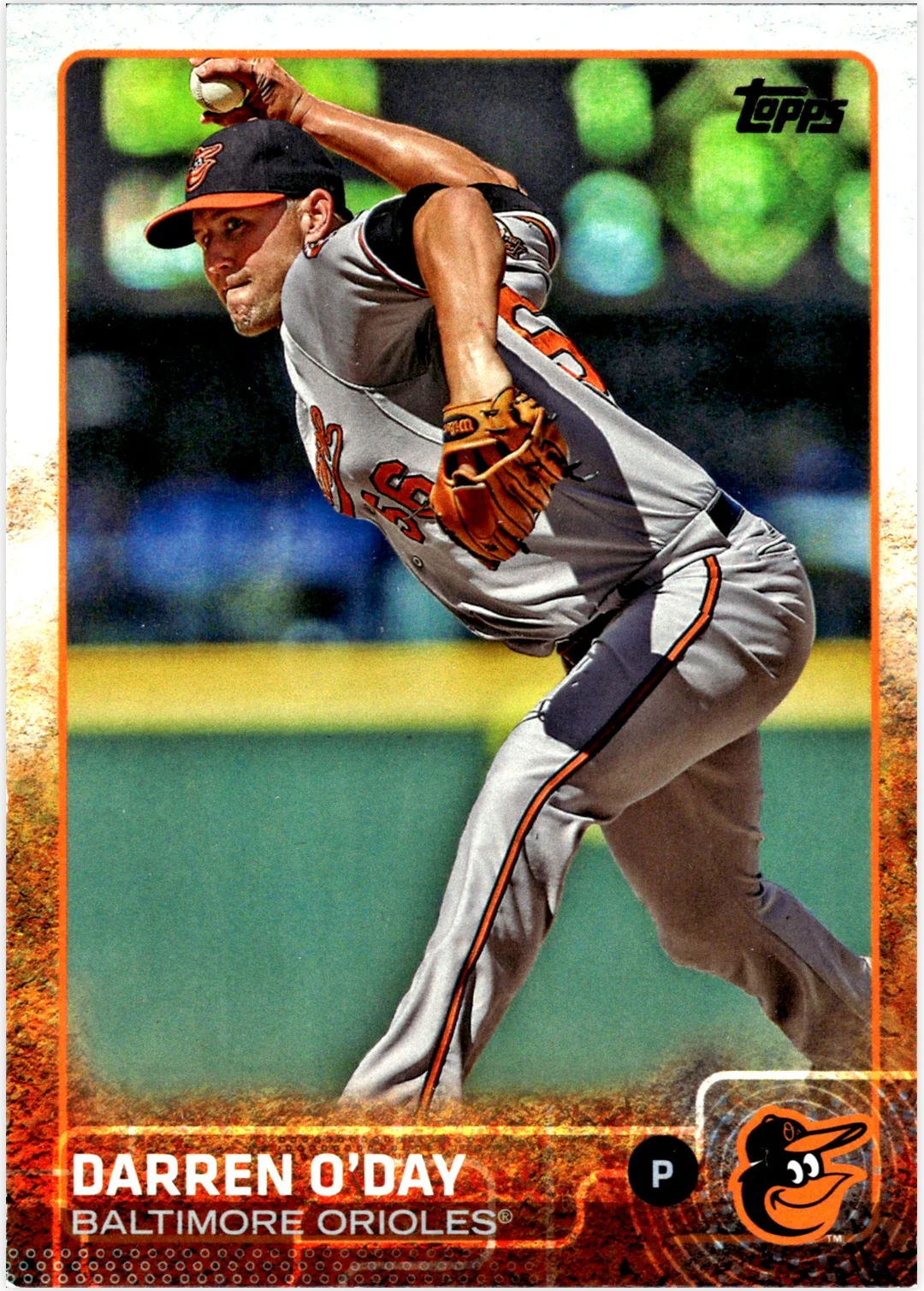 Darren O'Day 2015 Topps #670 Limited baseball card - Front