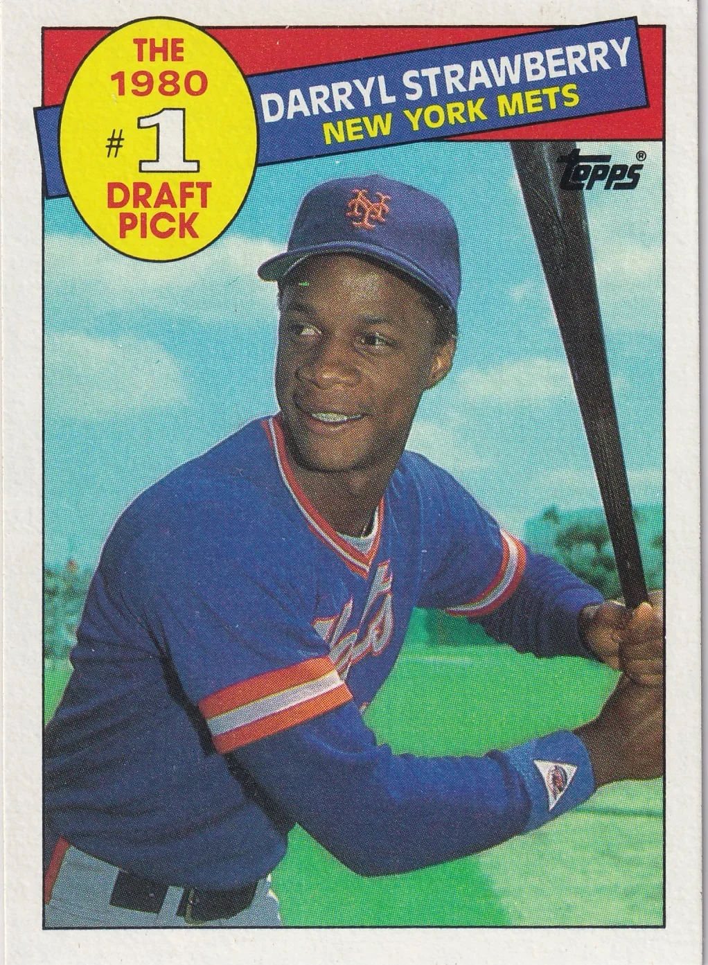 Darryl Strawberry 1985 Topps #278 baseball card - Front